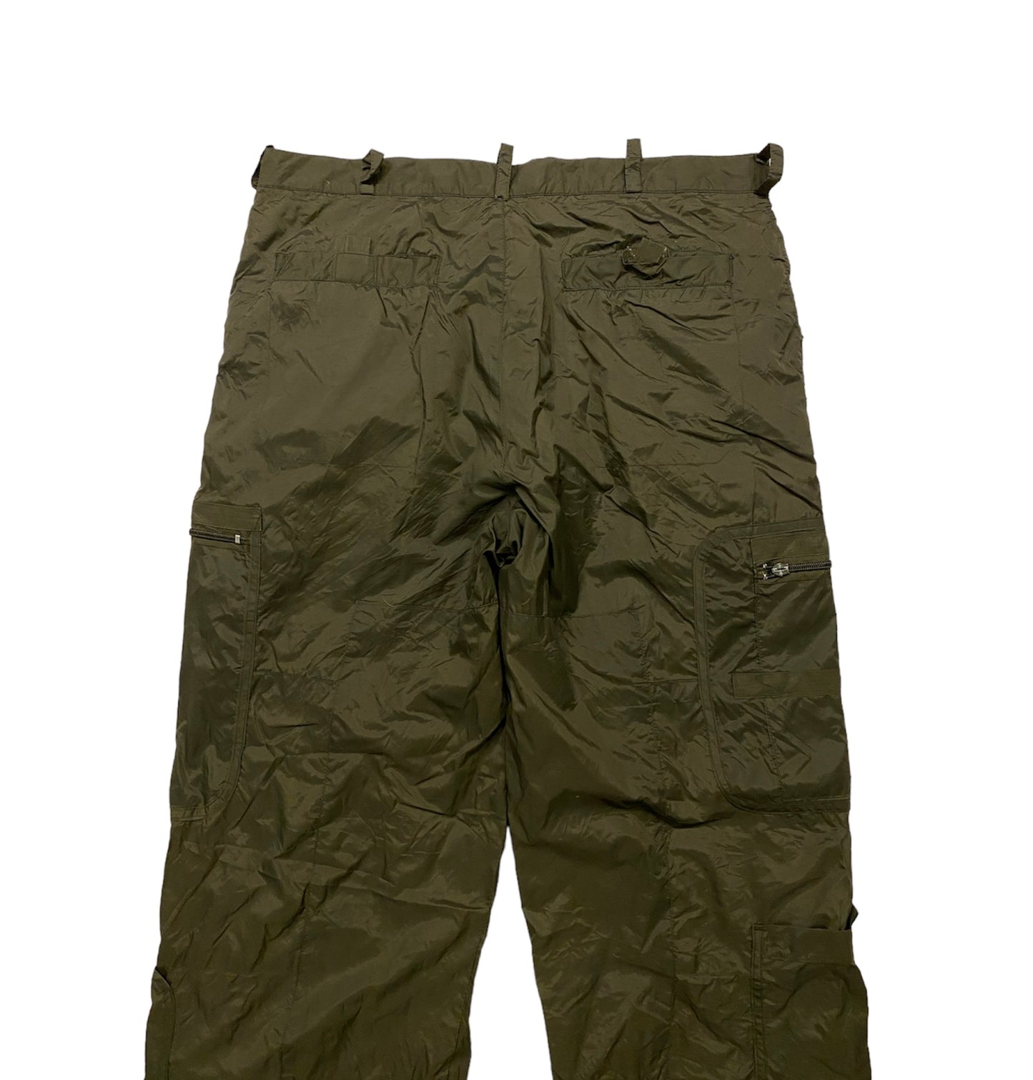 G.S.C utility parachute pants with multiple pockets