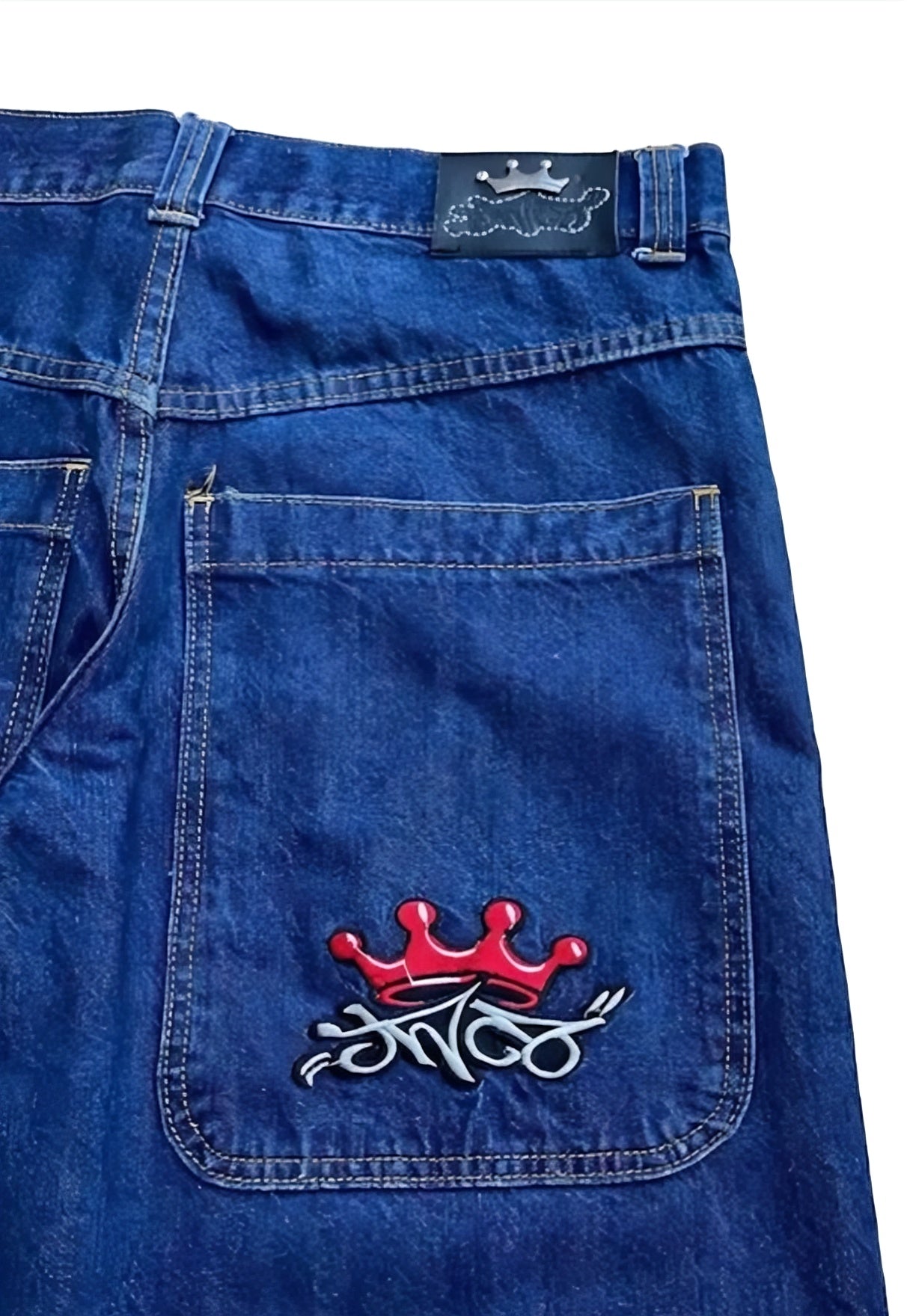 JNCO 85 embroidered jeans