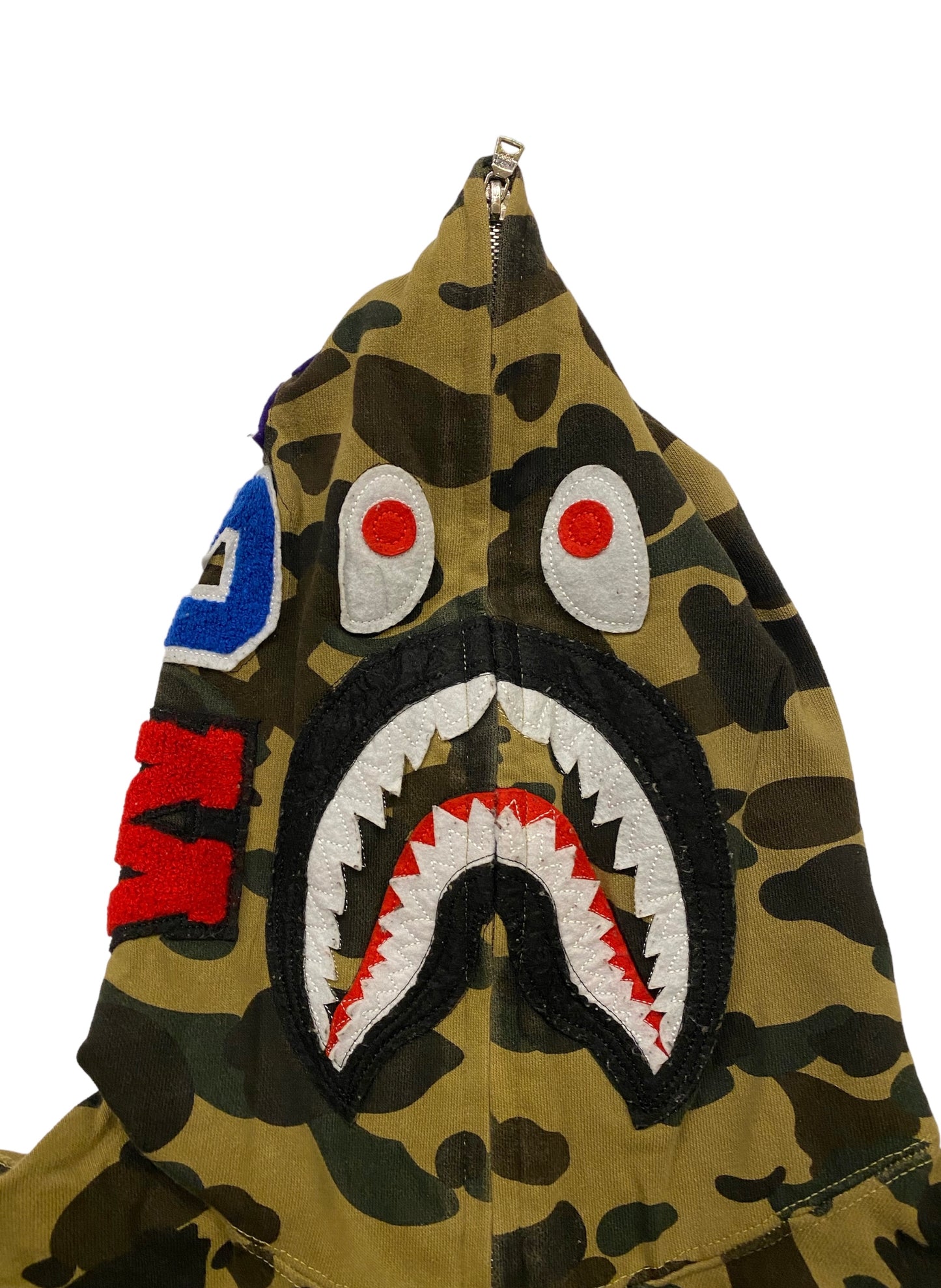 Authentic bape cameo full zip