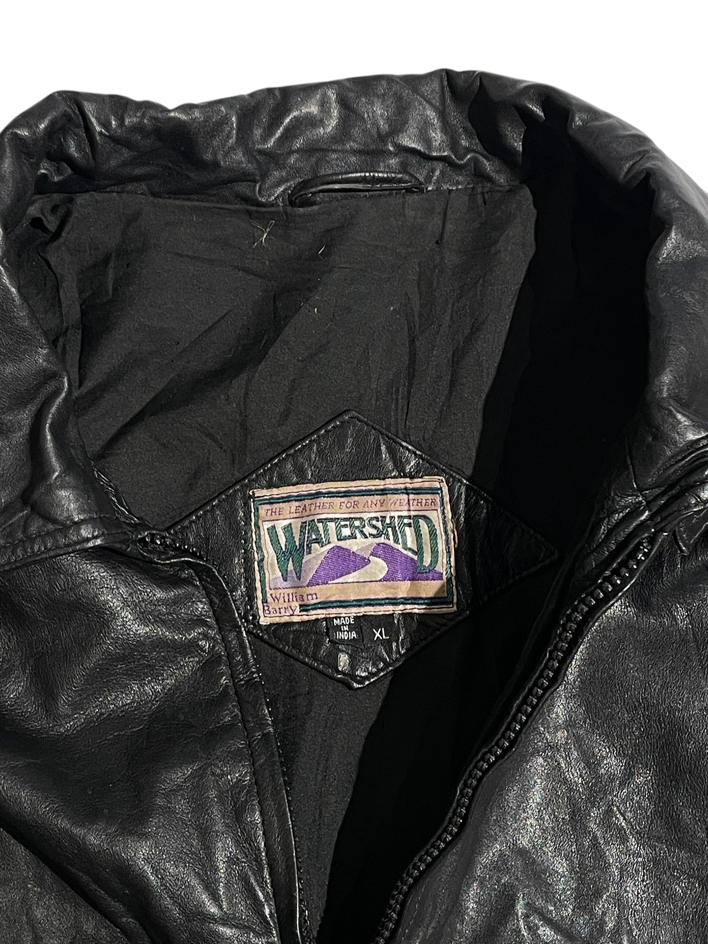 Watershed vintage leather jacket