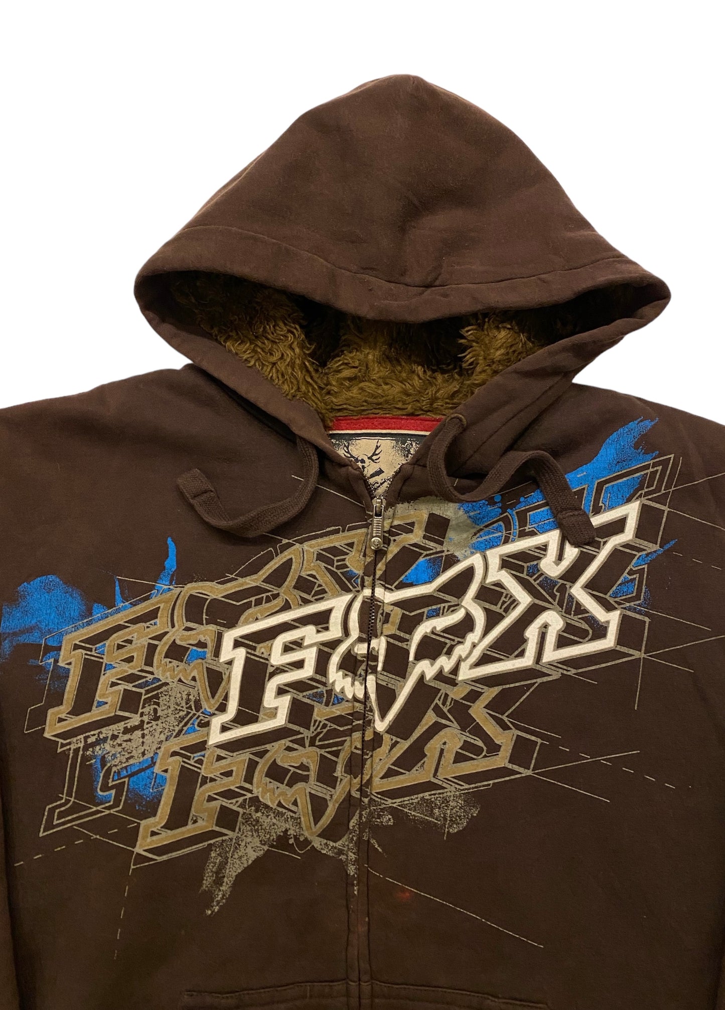 Sasquatch Hoody Y2K zip-up