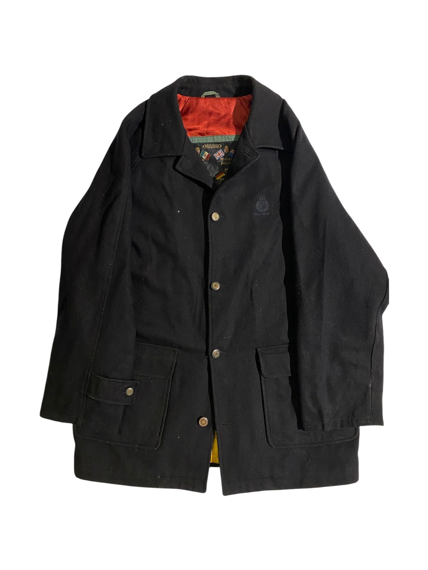 Paul & Shark vintage heavy coat