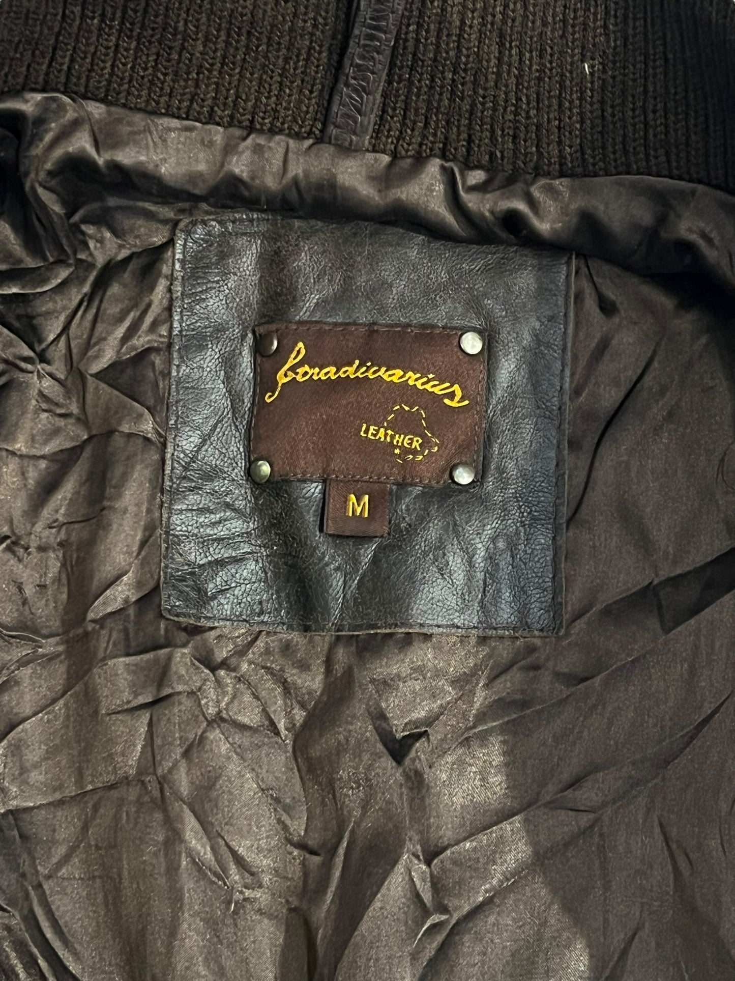 Stradivaris leather jacket