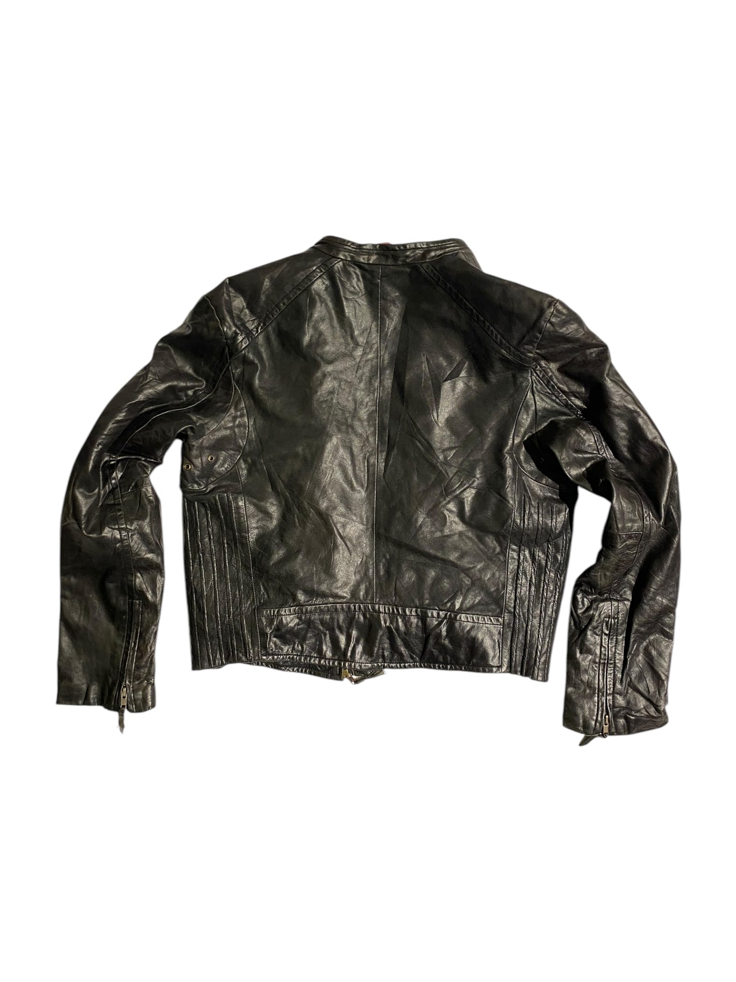 Estwest boxy fit leather jacket