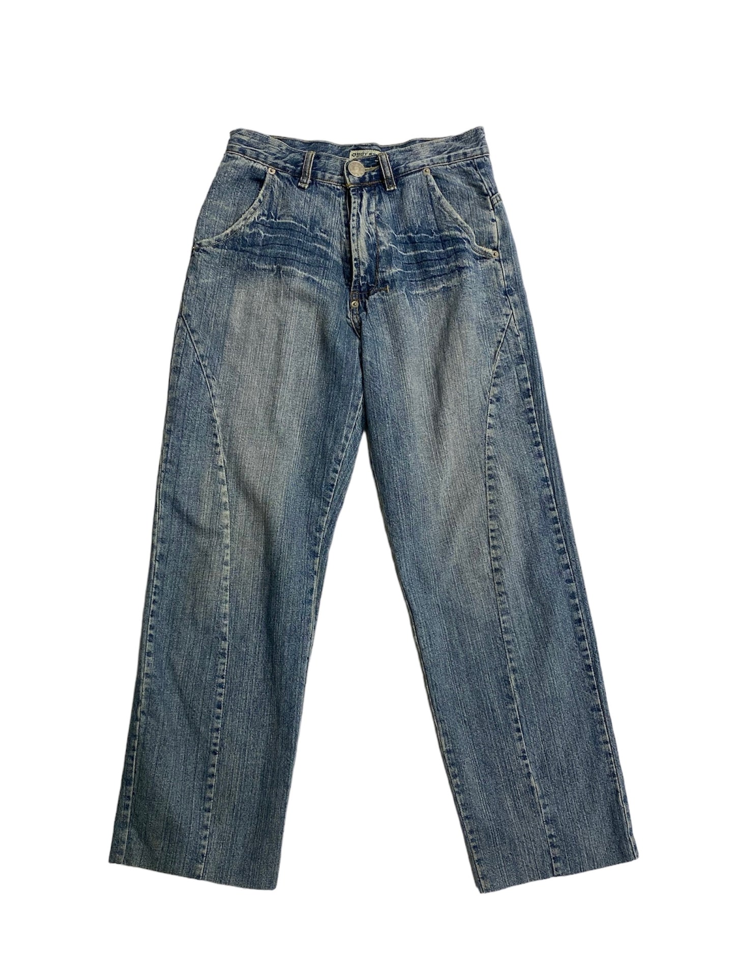 Boy star big button jeans