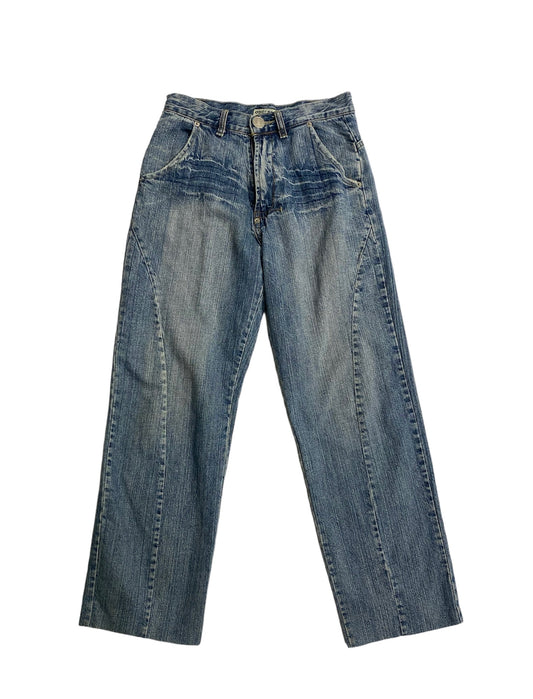 Boy star big button jeans