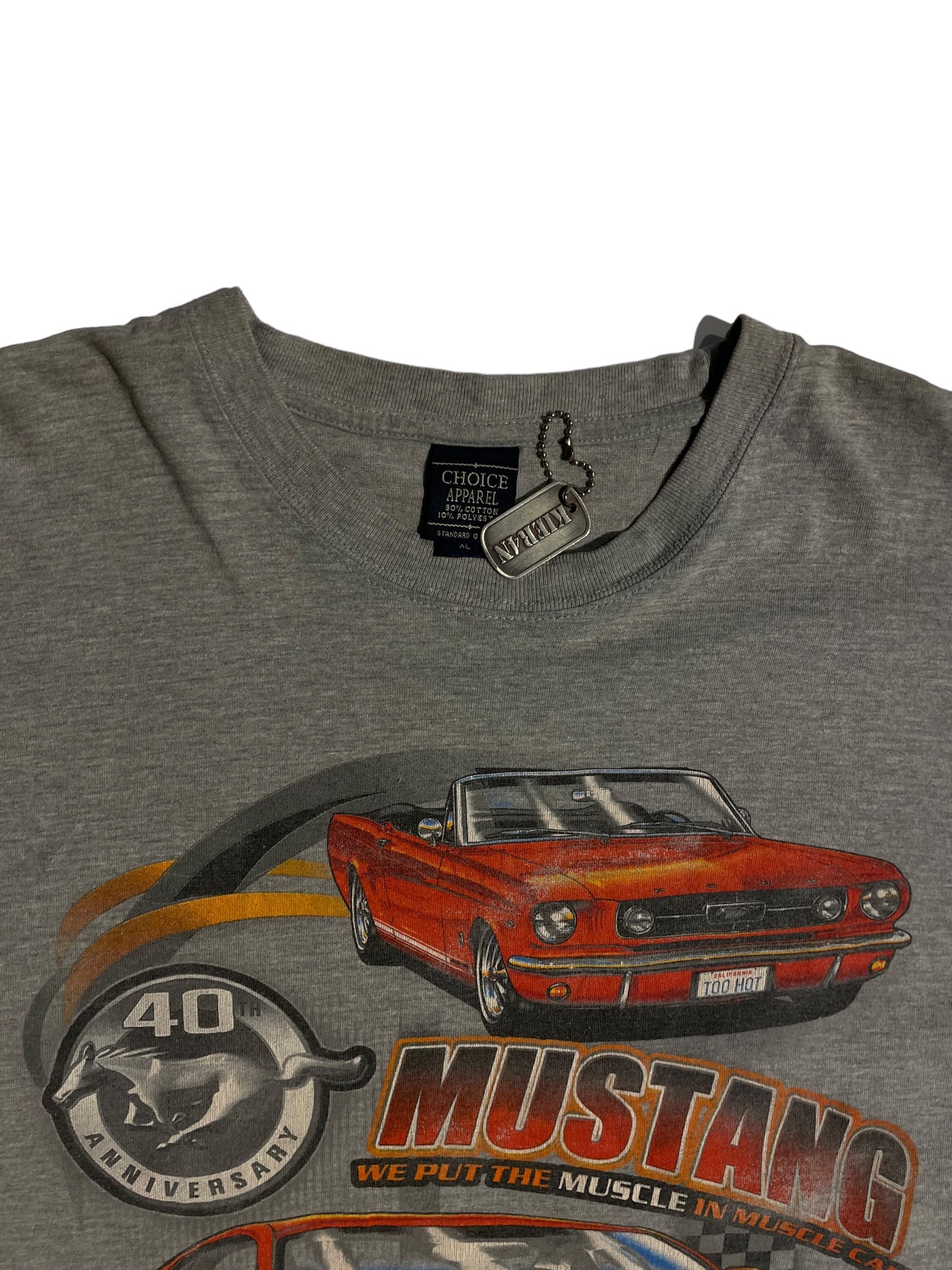 Mustang 40 anniversary graphic tee