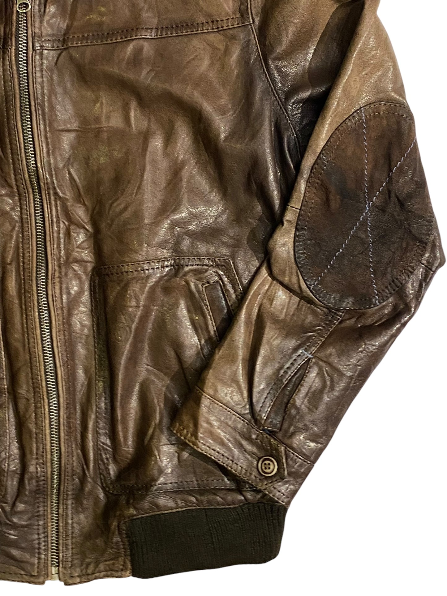 CasaDasPeles vntg leather jacket