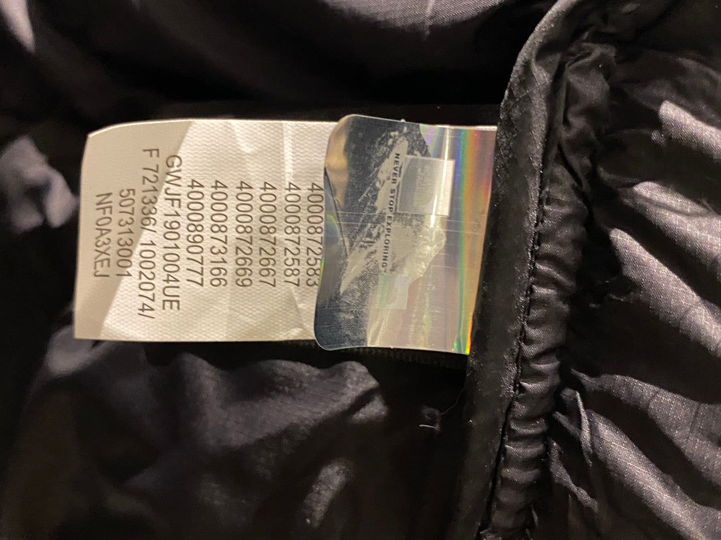 The North Face 700 nuptse puffer jacket