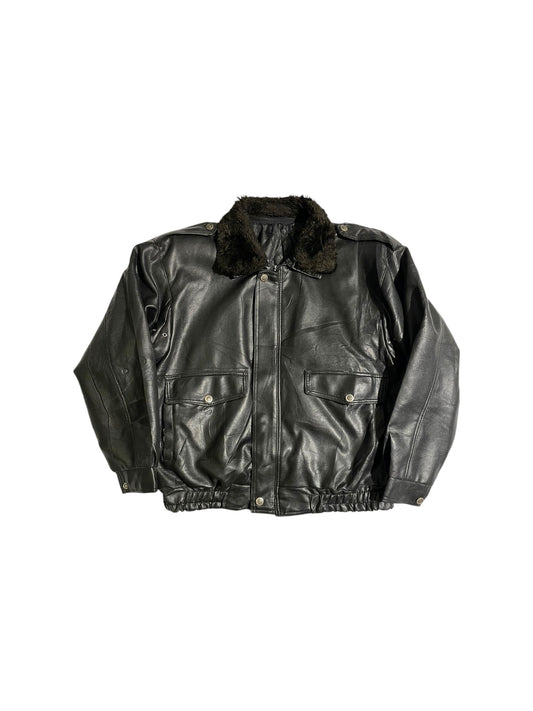 US force leather jacket