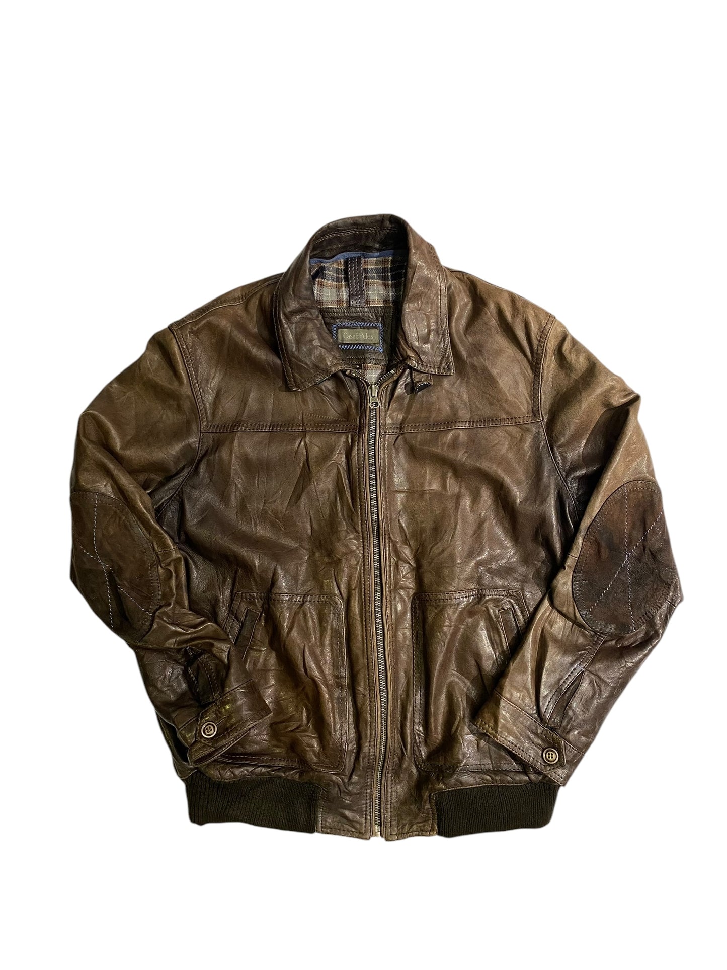 CasaDasPeles vntg leather jacket