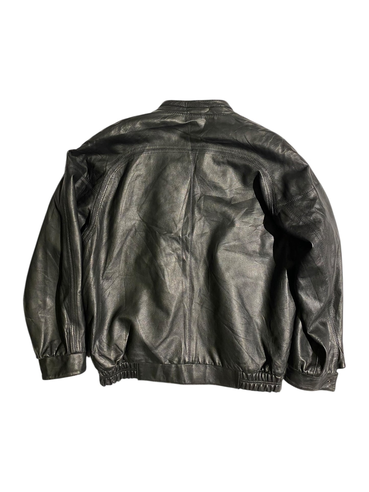 Outbrook heavy leather jacket