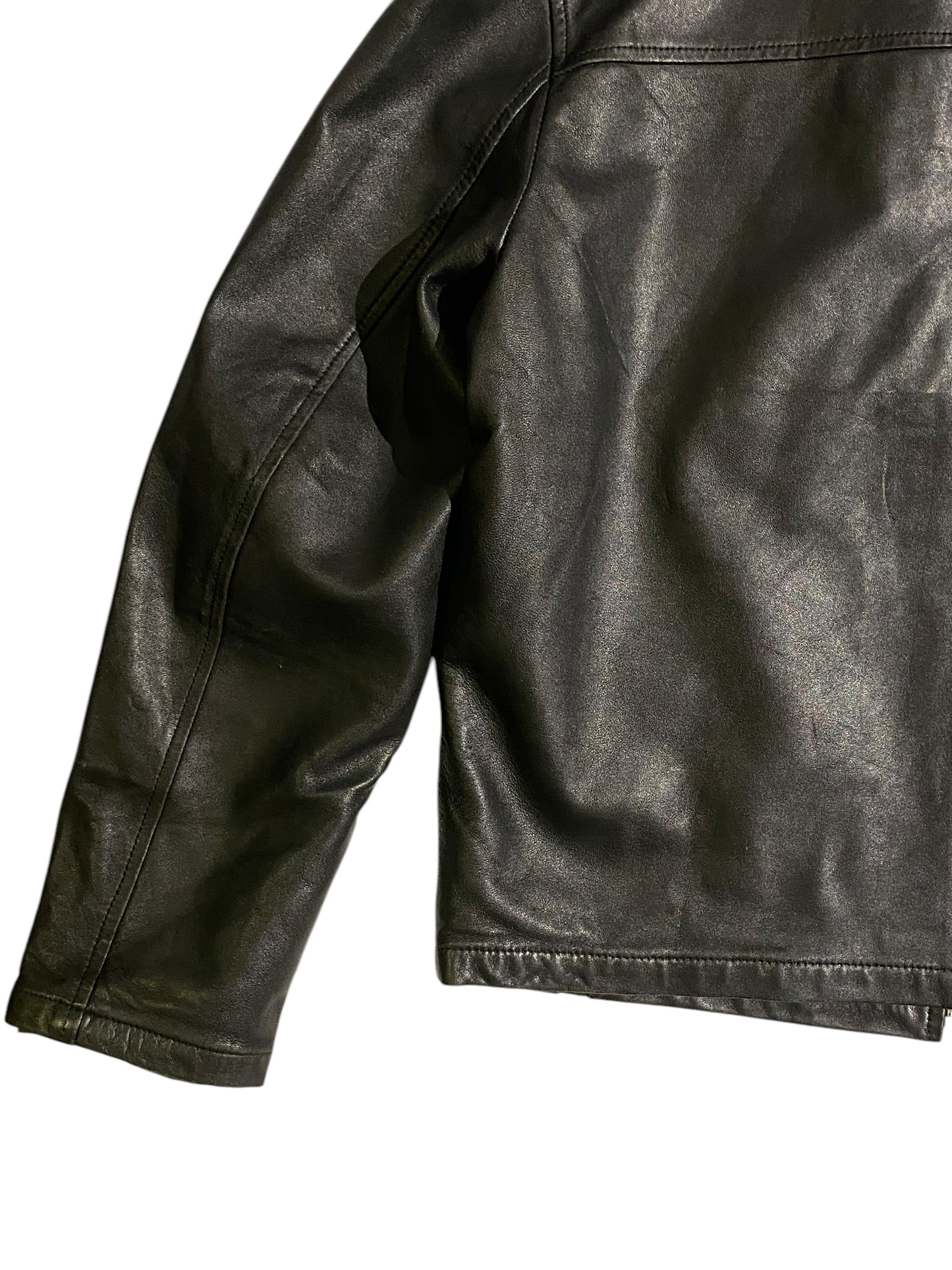 SPF leather jacket