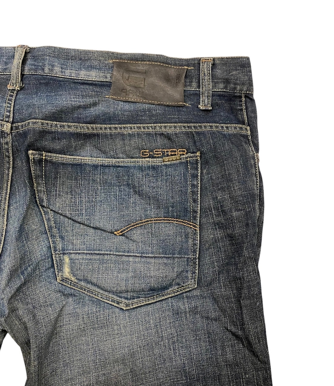 G-Star raw 3301 washed jeans