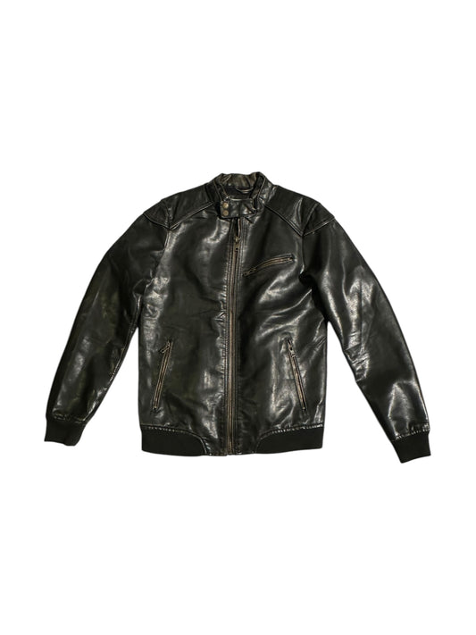 Pull & bear leather jacket