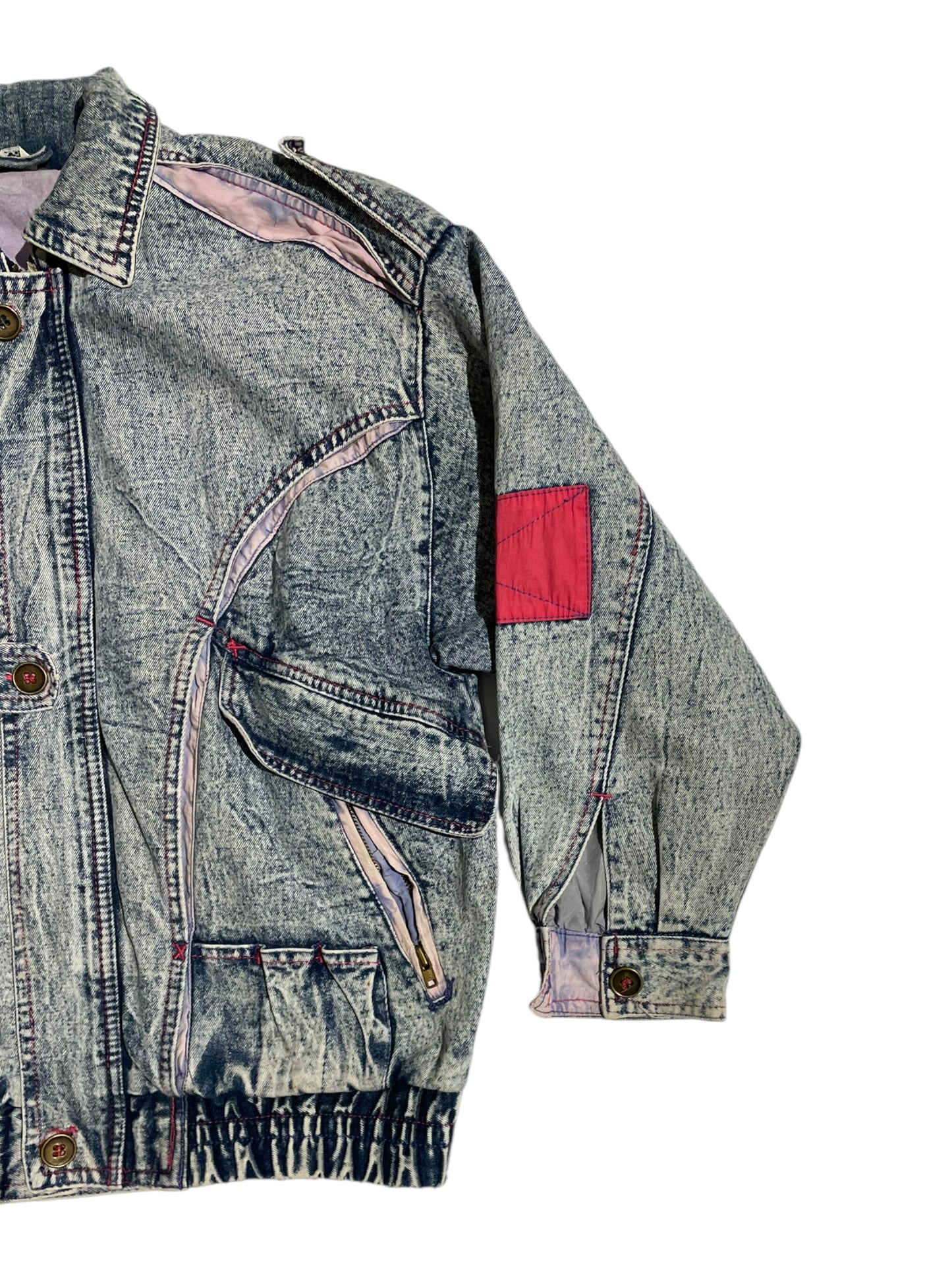 Reworked denim jacket