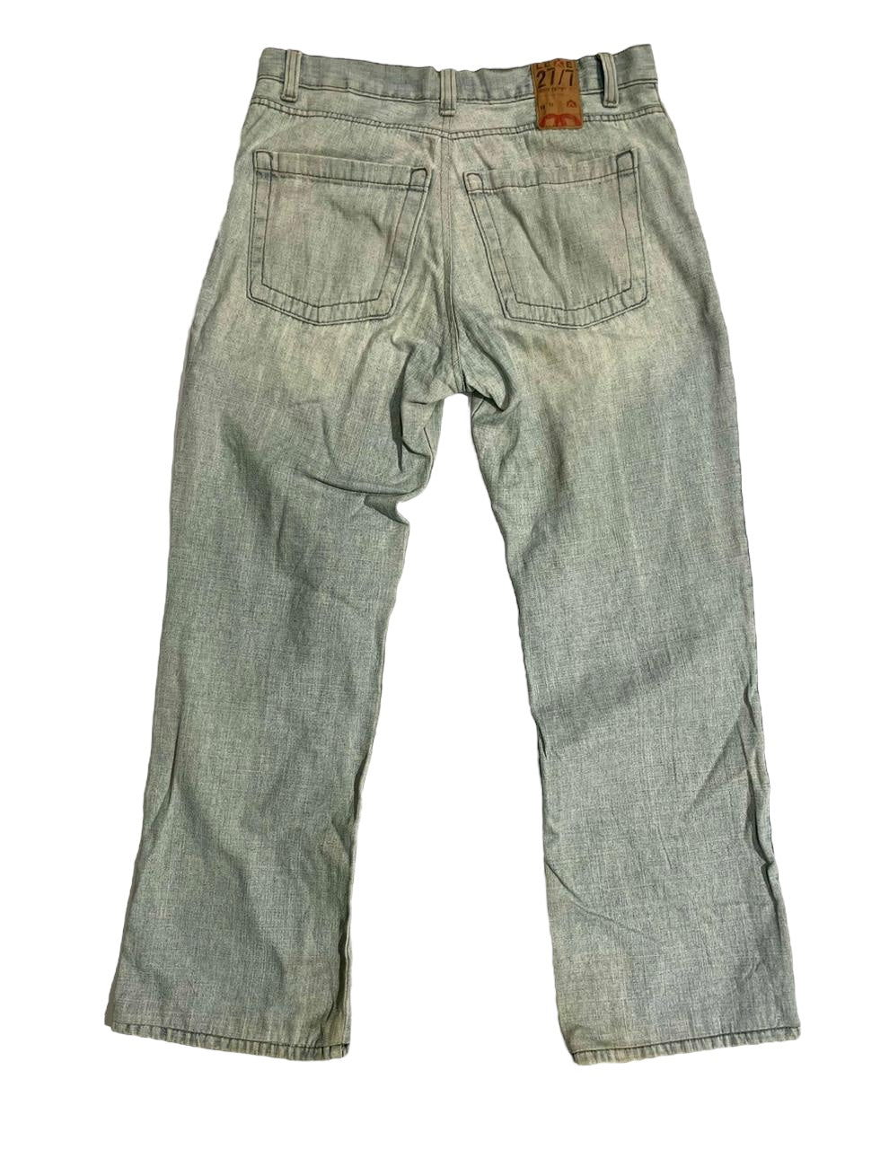 Leke washed baggy jeans