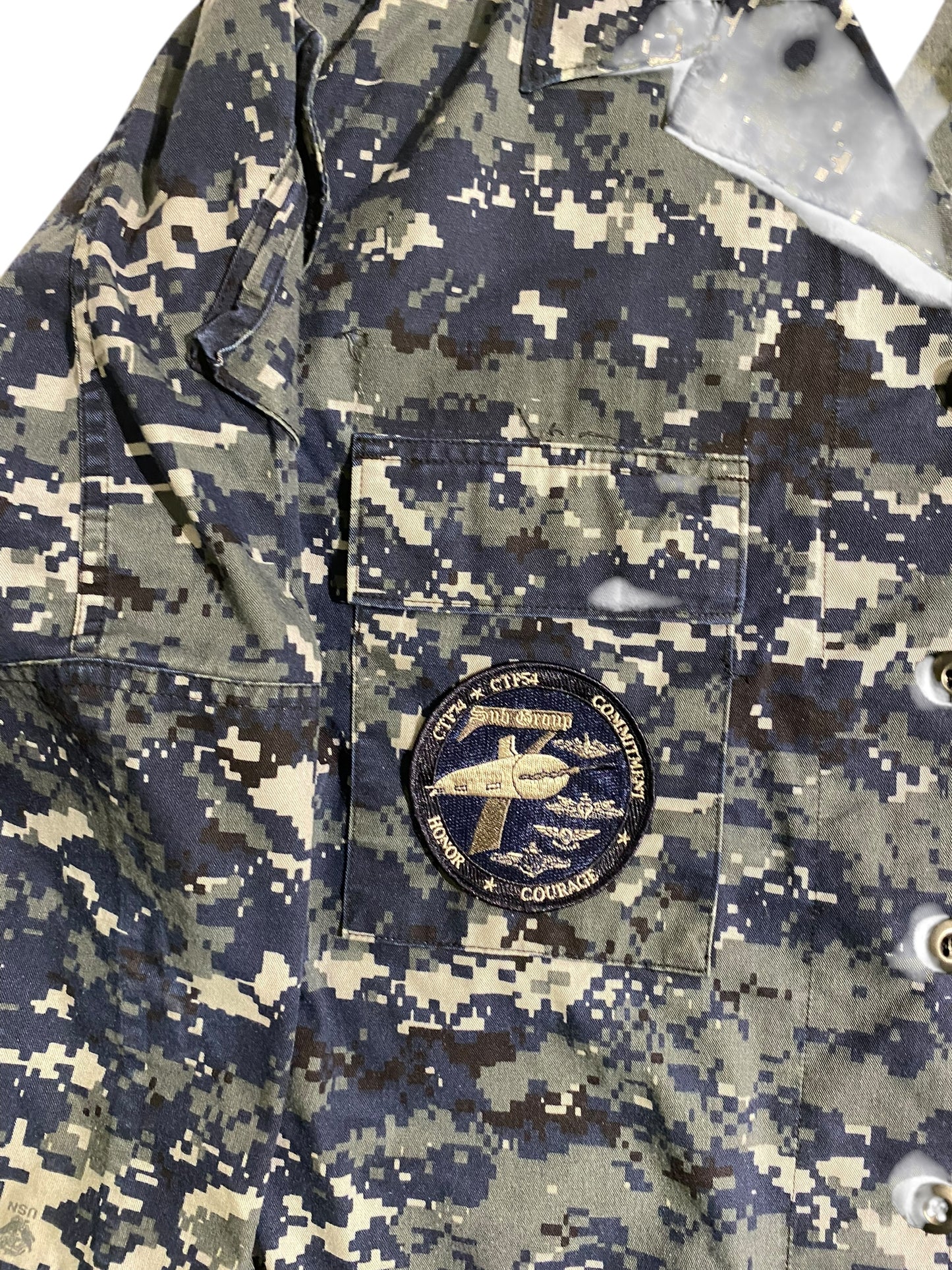 US Navy honor courage jacket