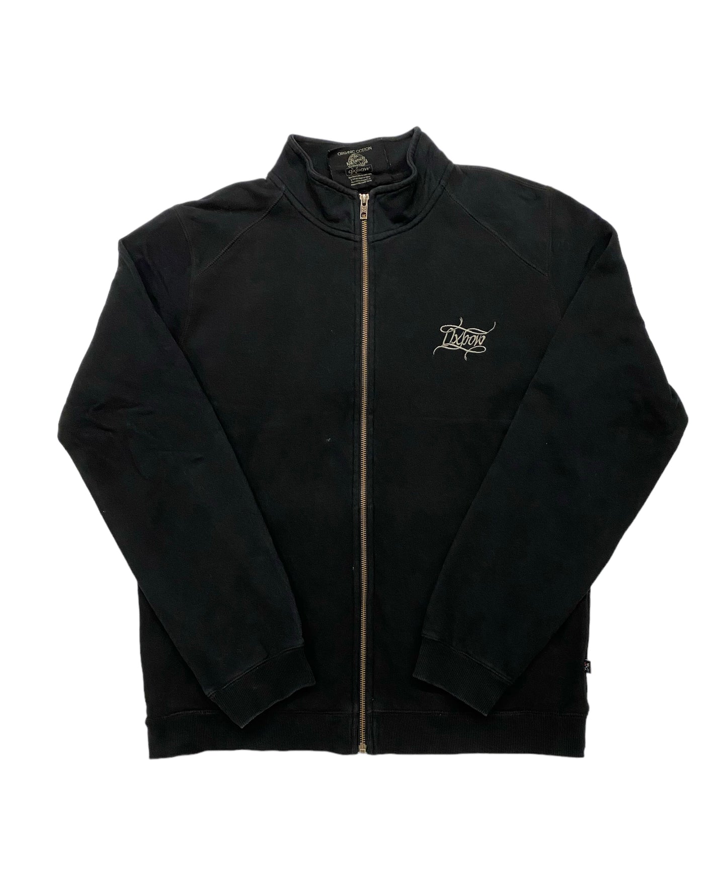 OXBOW artworks embroidered zip-up