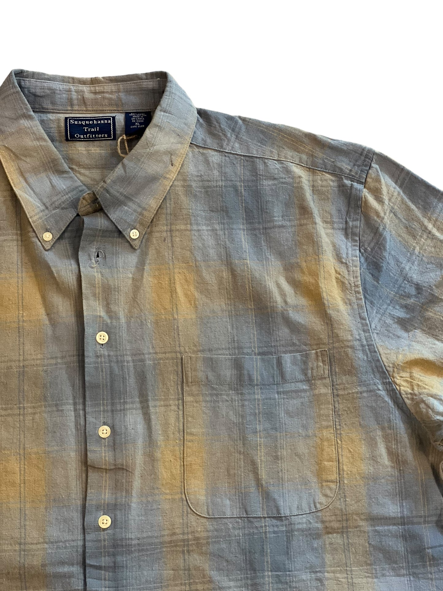 Susquehanna blue summer shirt