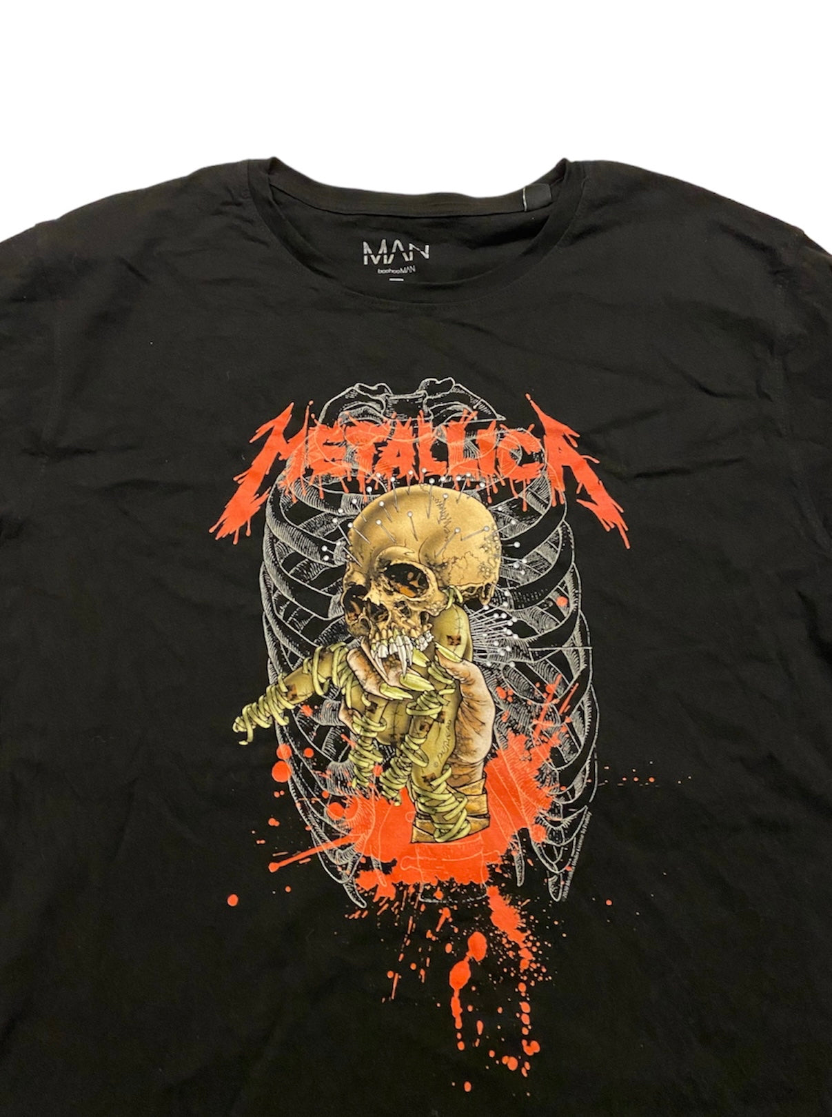 MAN x Metallica vintage tee