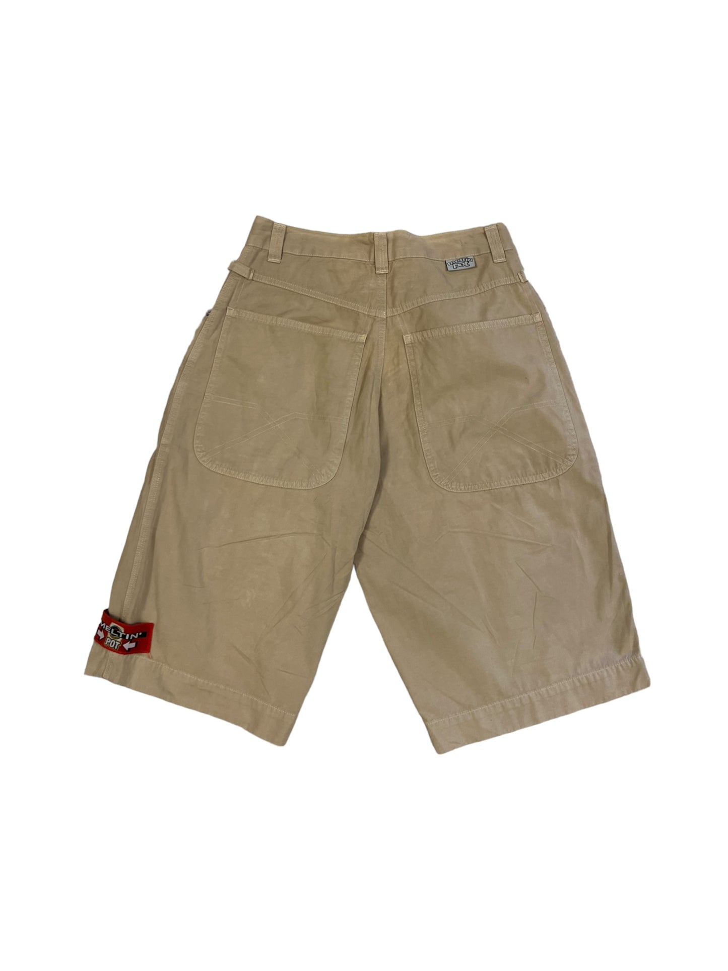 Meltin pot beige shorts