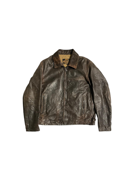 SPF vintage leather jacket