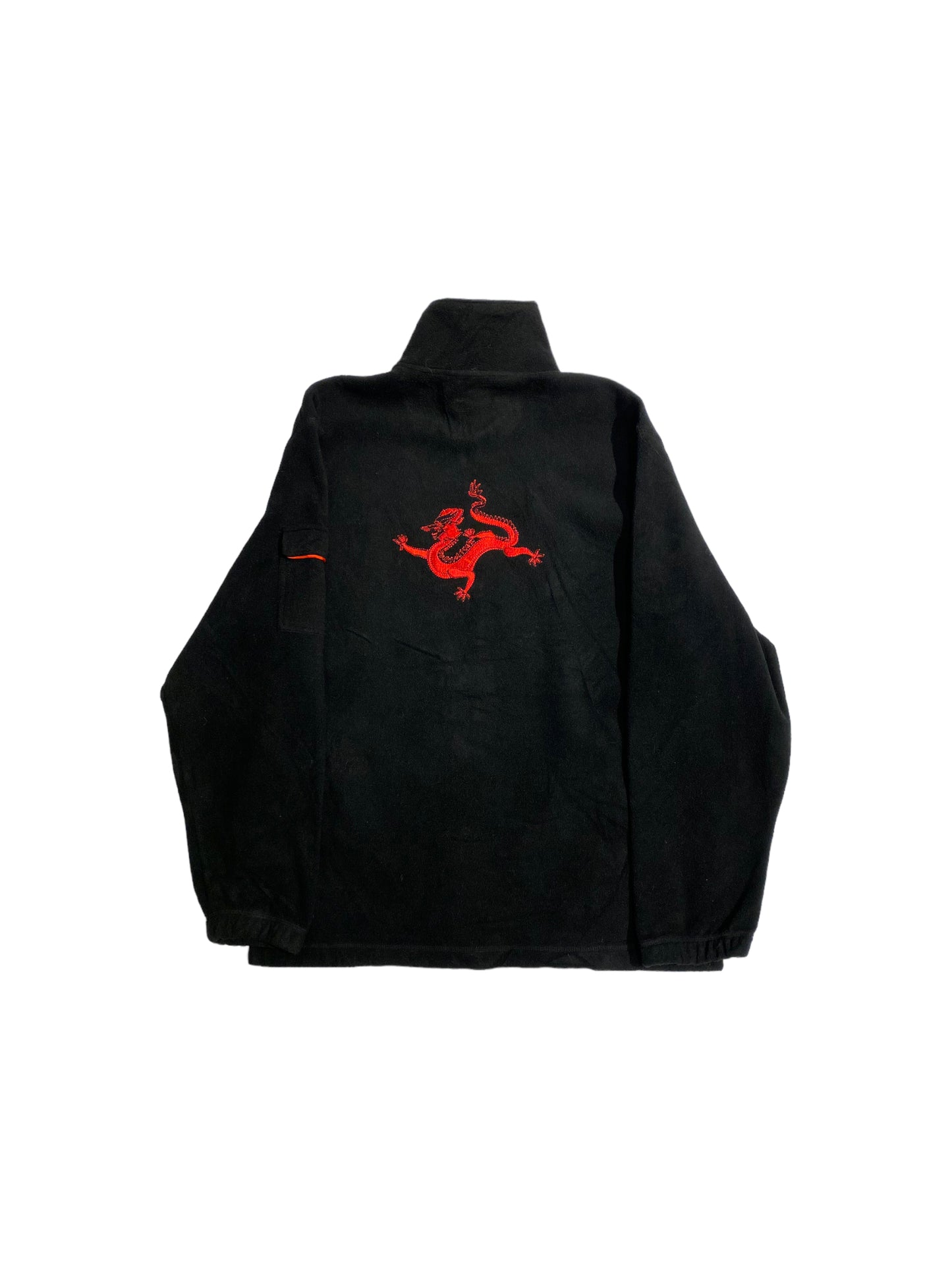 Atlas embroidered fleece jacket