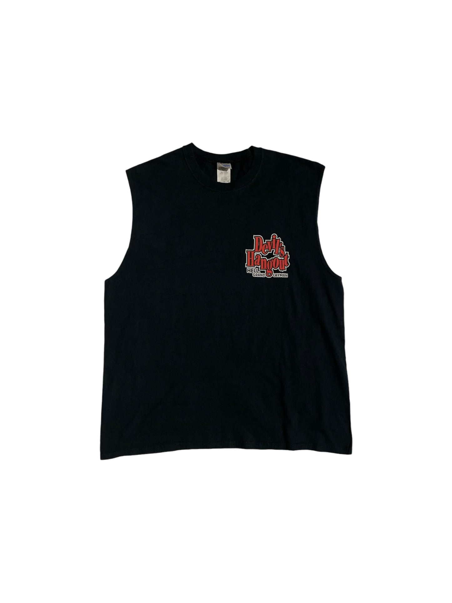 Devil’s hangout sleeveless shirt