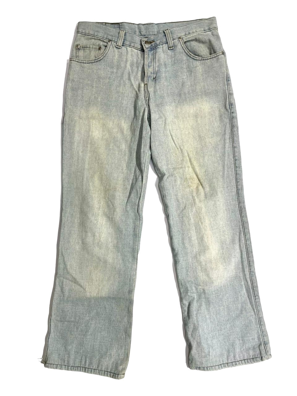 Leke washed baggy jeans