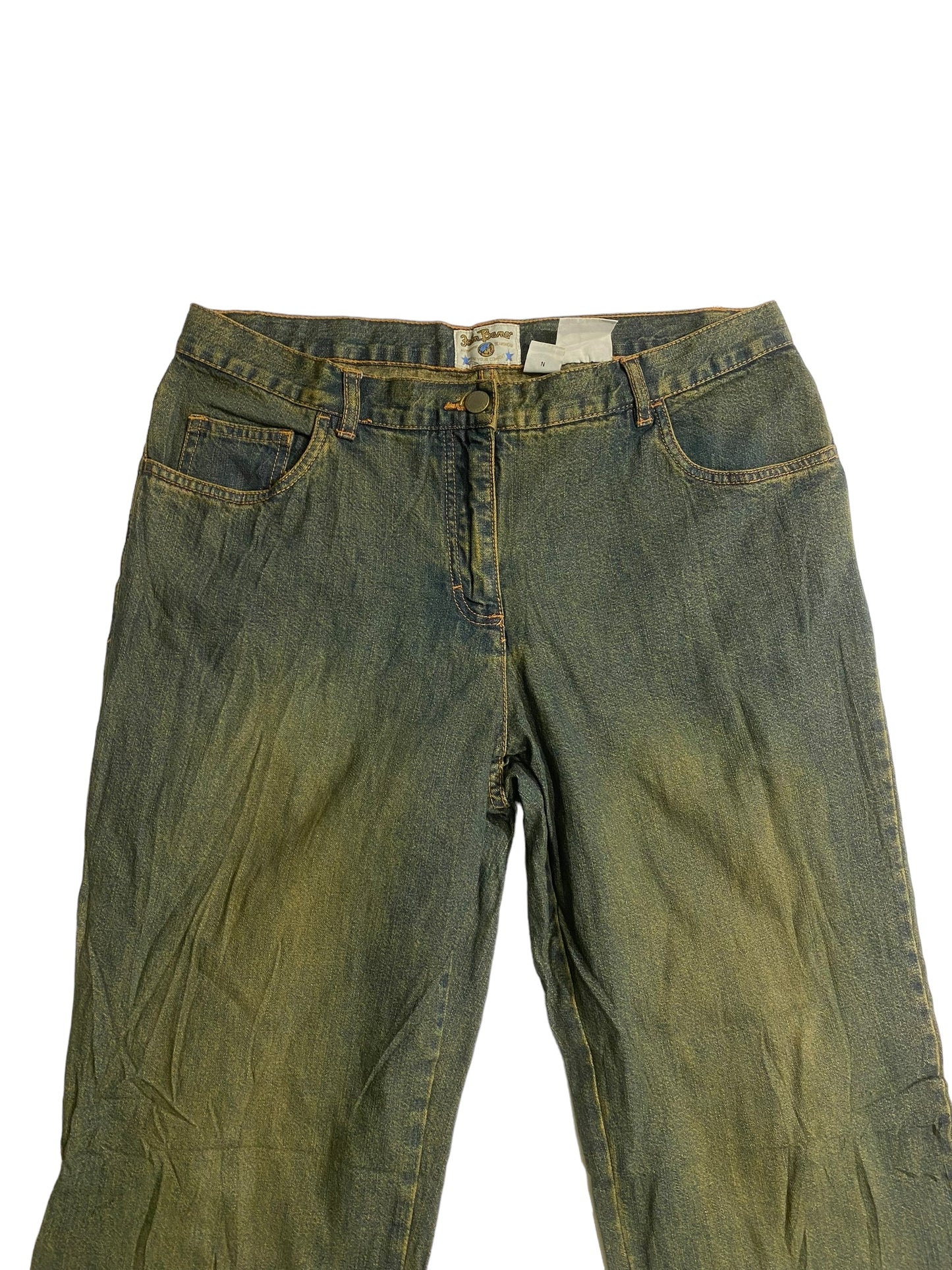 John banner washed denim jeans