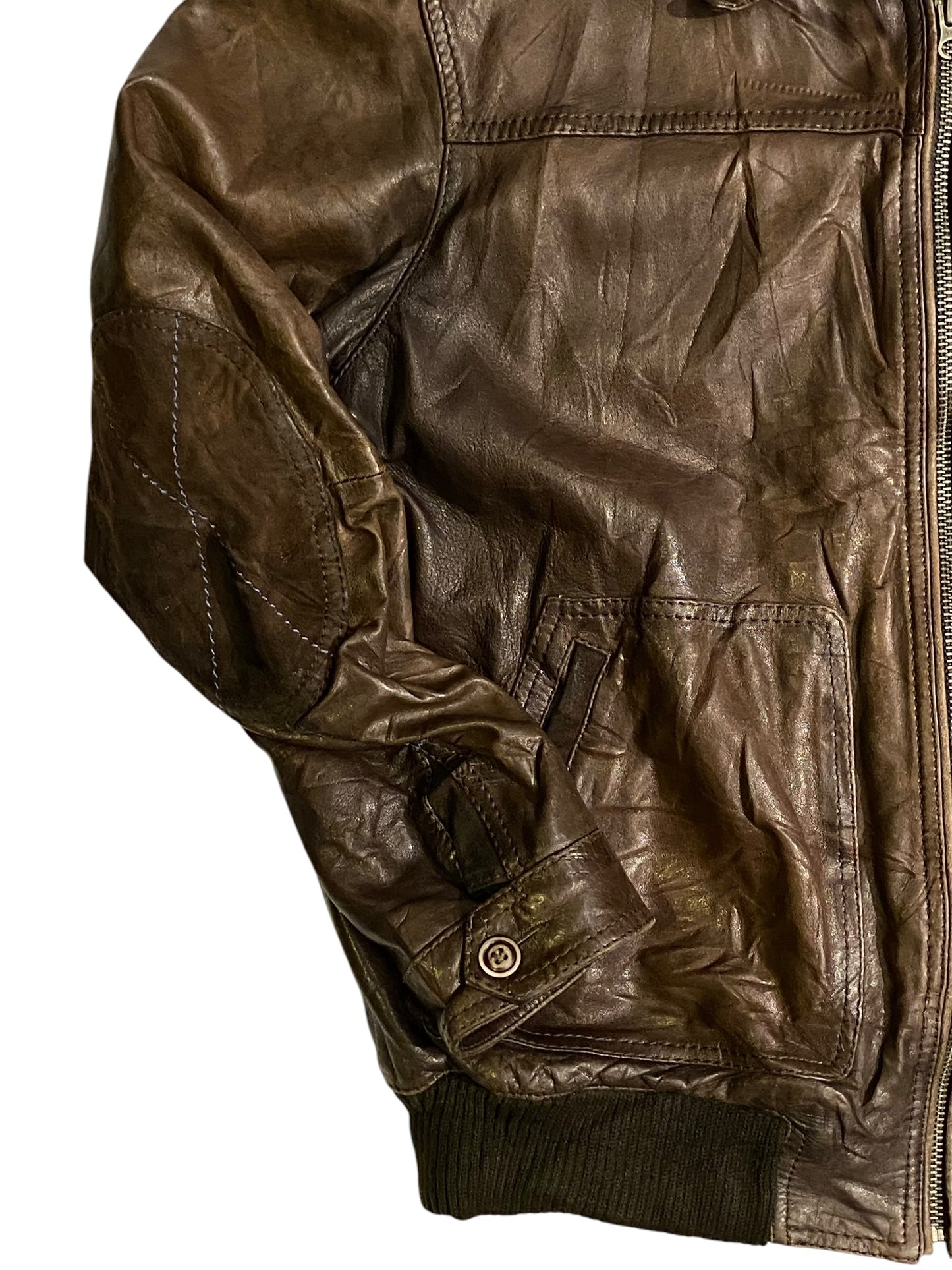 CasaDasPeles vntg leather jacket