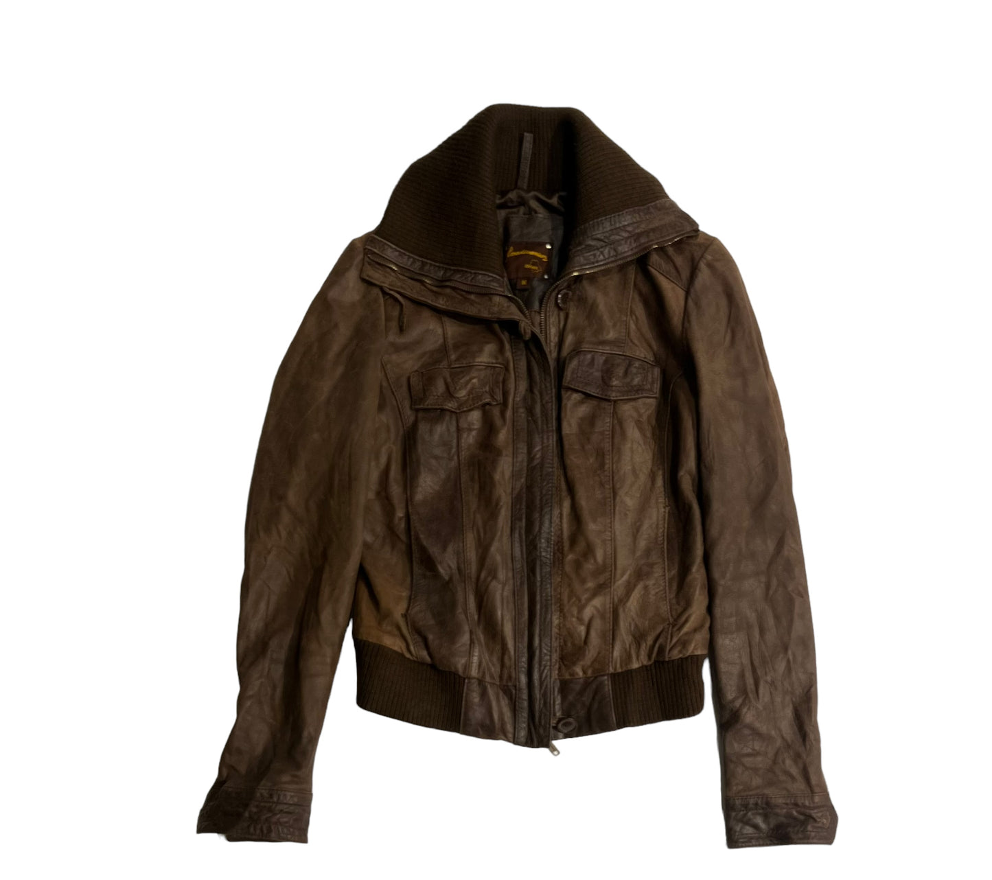 Stradivaris leather jacket