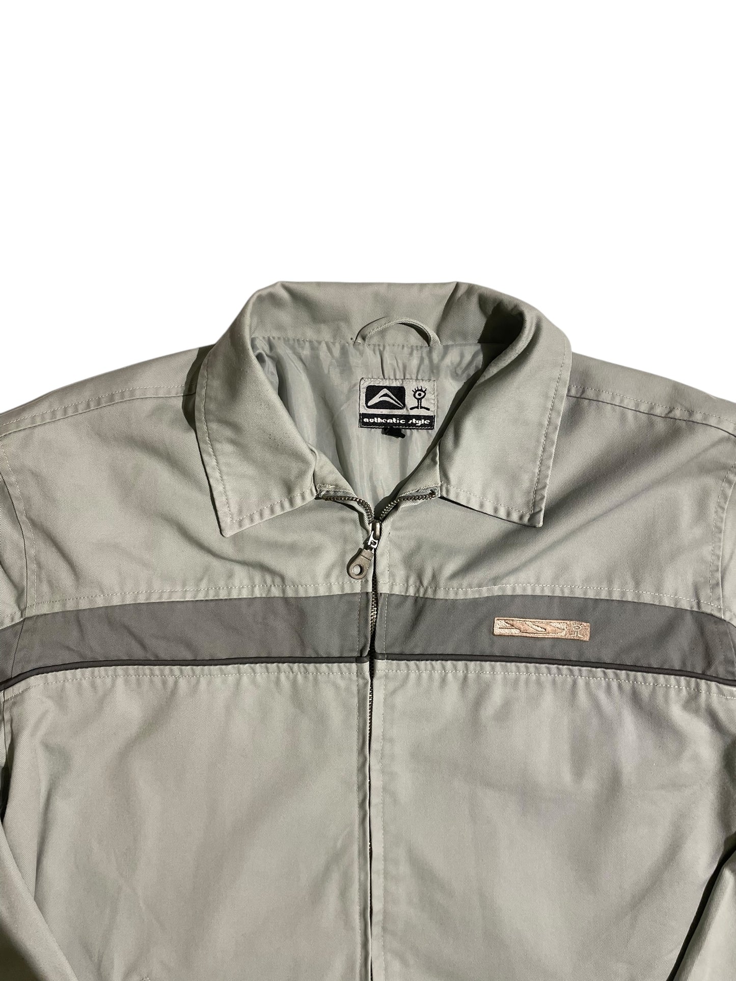 Silver authentic style workwear jacket