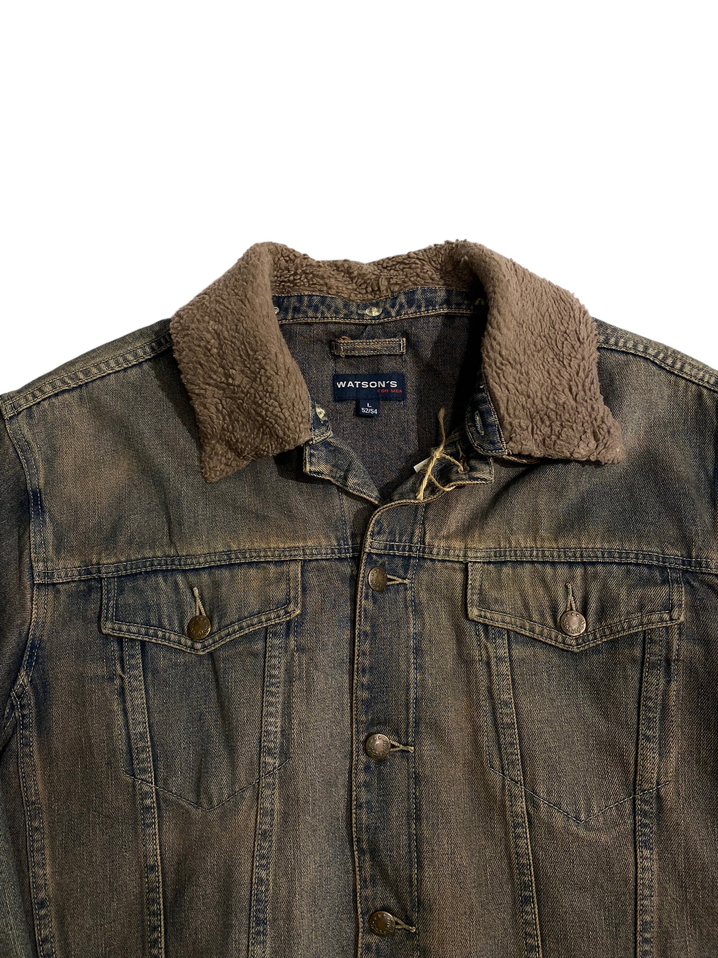 Watson’s washed denim jacket