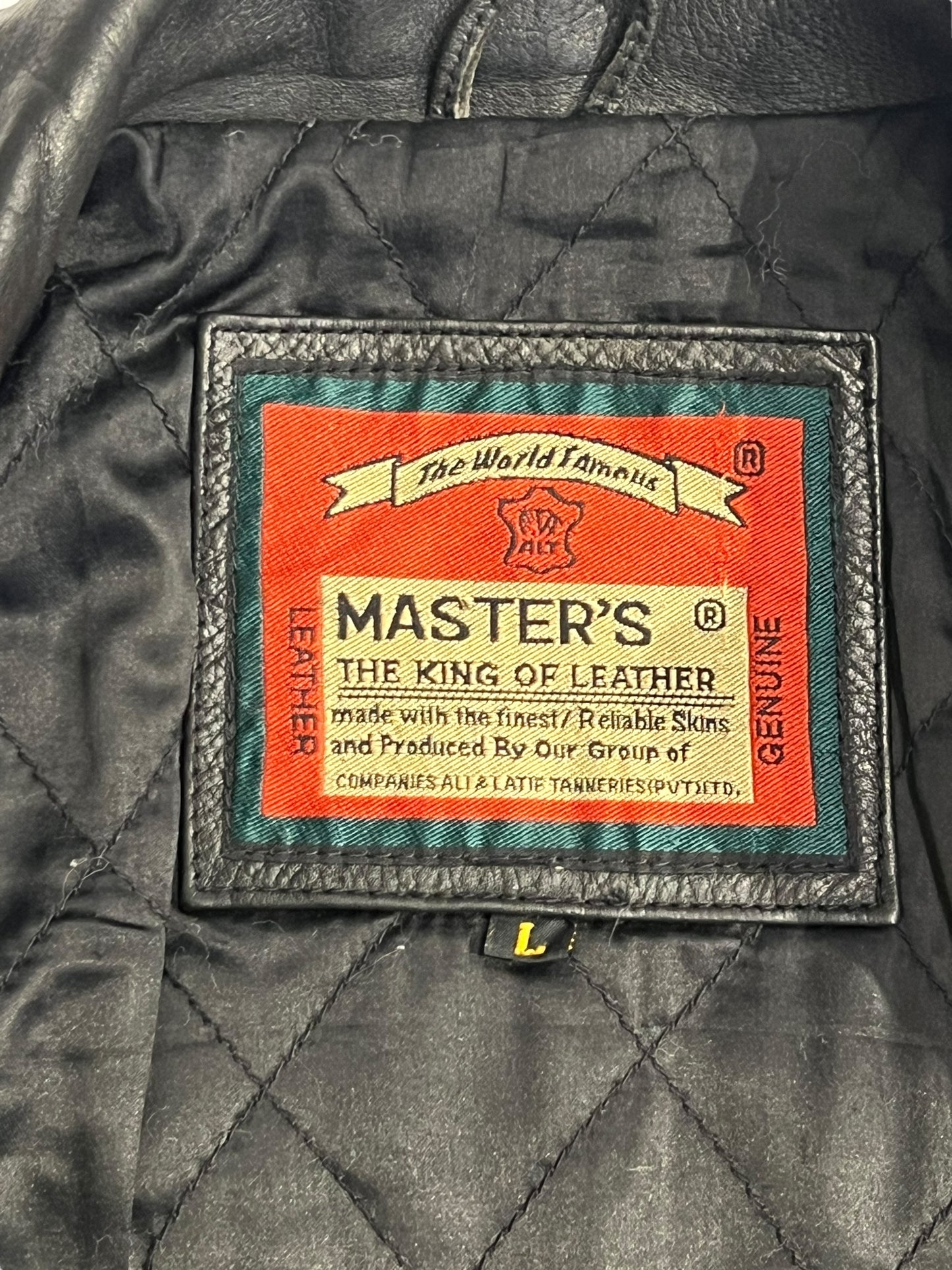 Master’s heavy leather jacket