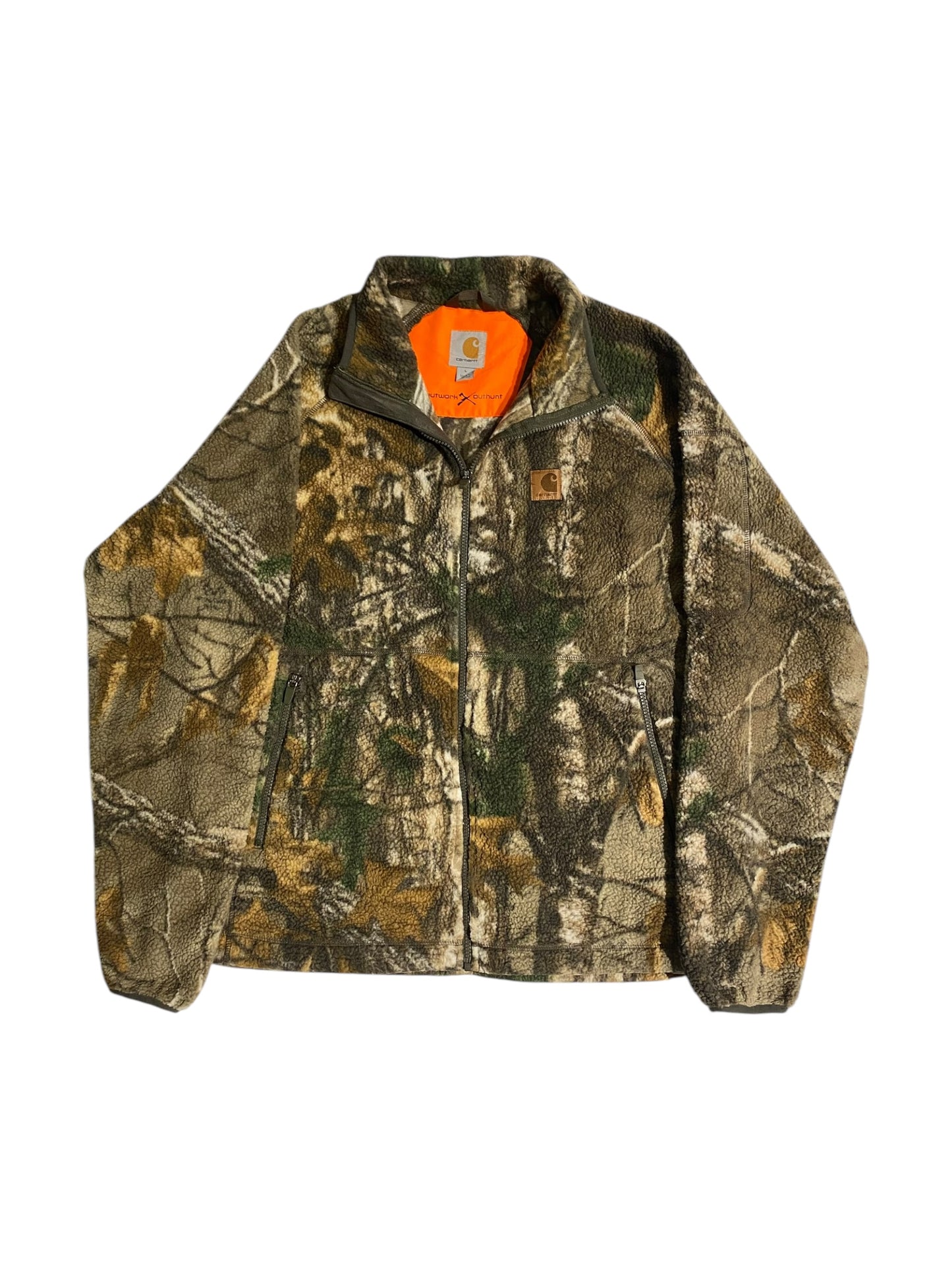 Carhartt x realtree fleece jacket