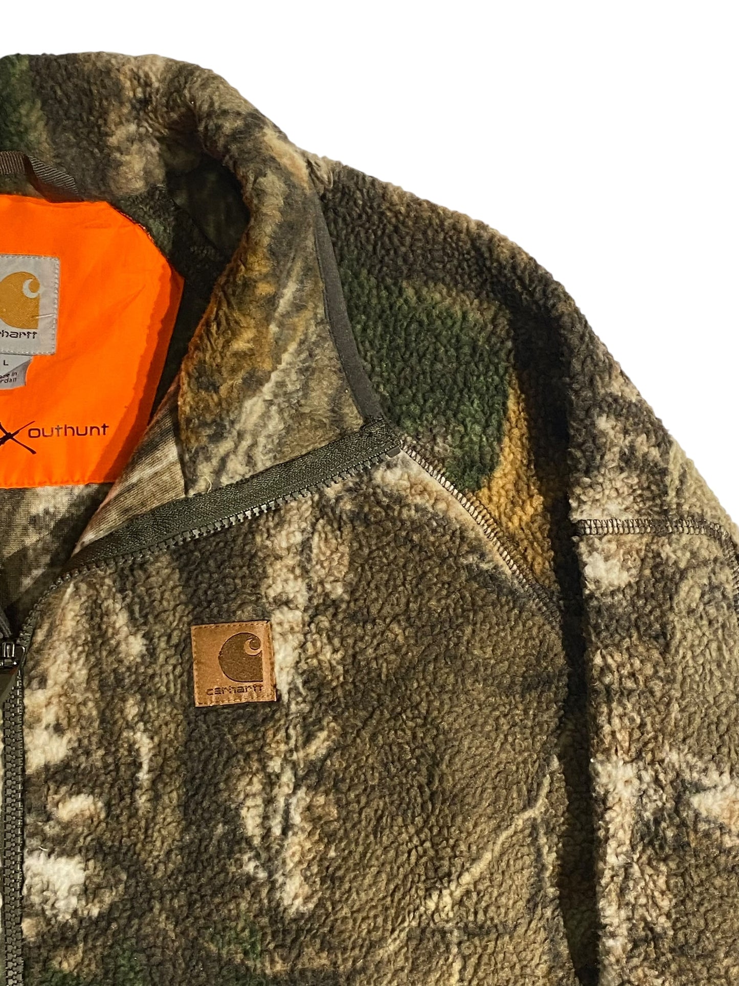 Carhartt x realtree fleece jacket