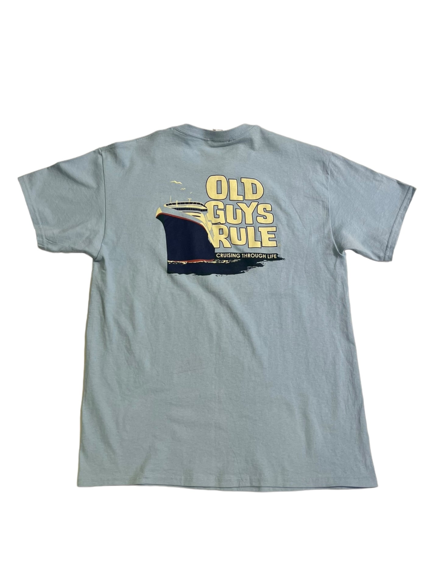 Old guys rule graphic tee