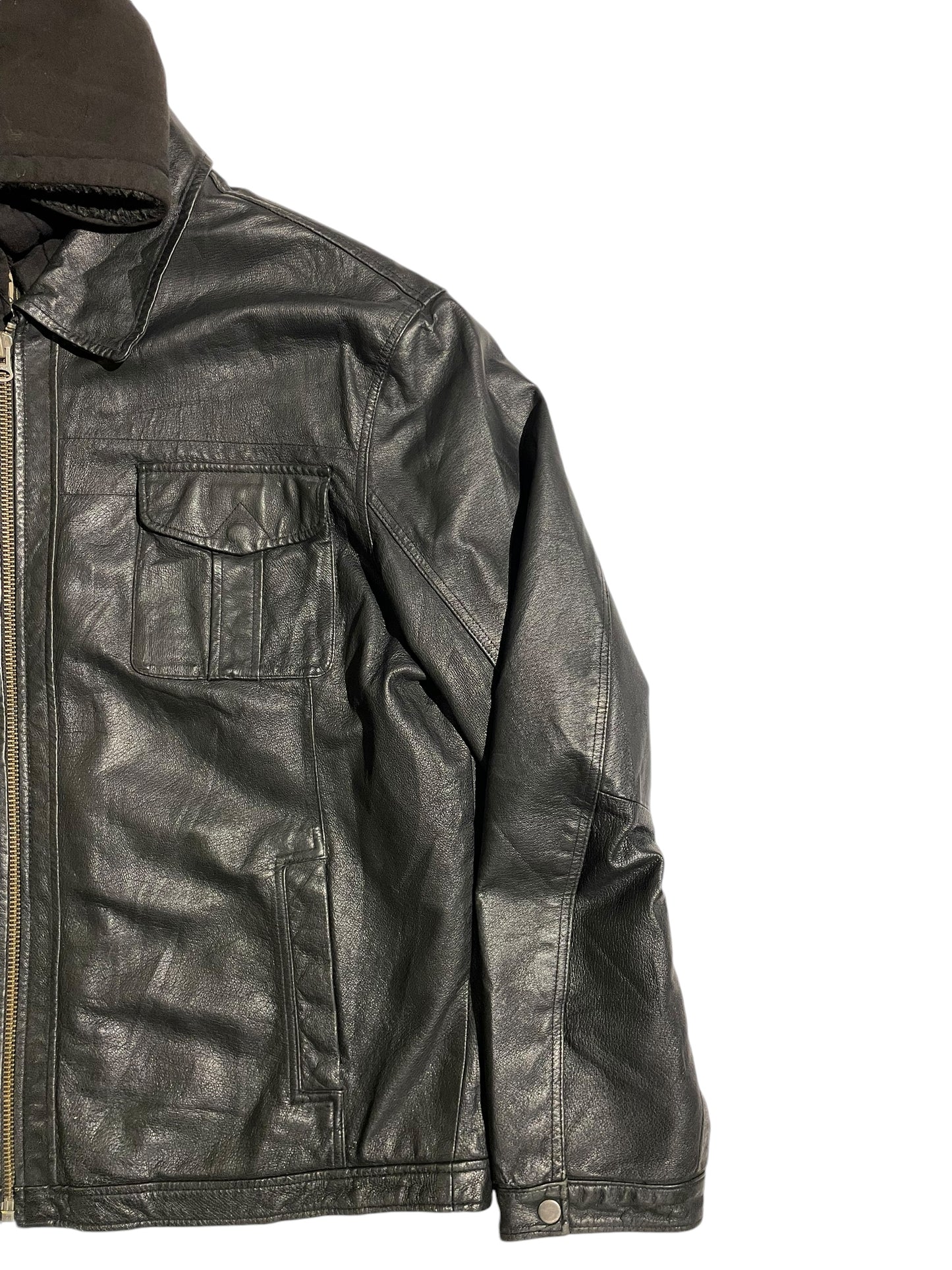 Angelo Litrico Air cargo double leather jacket