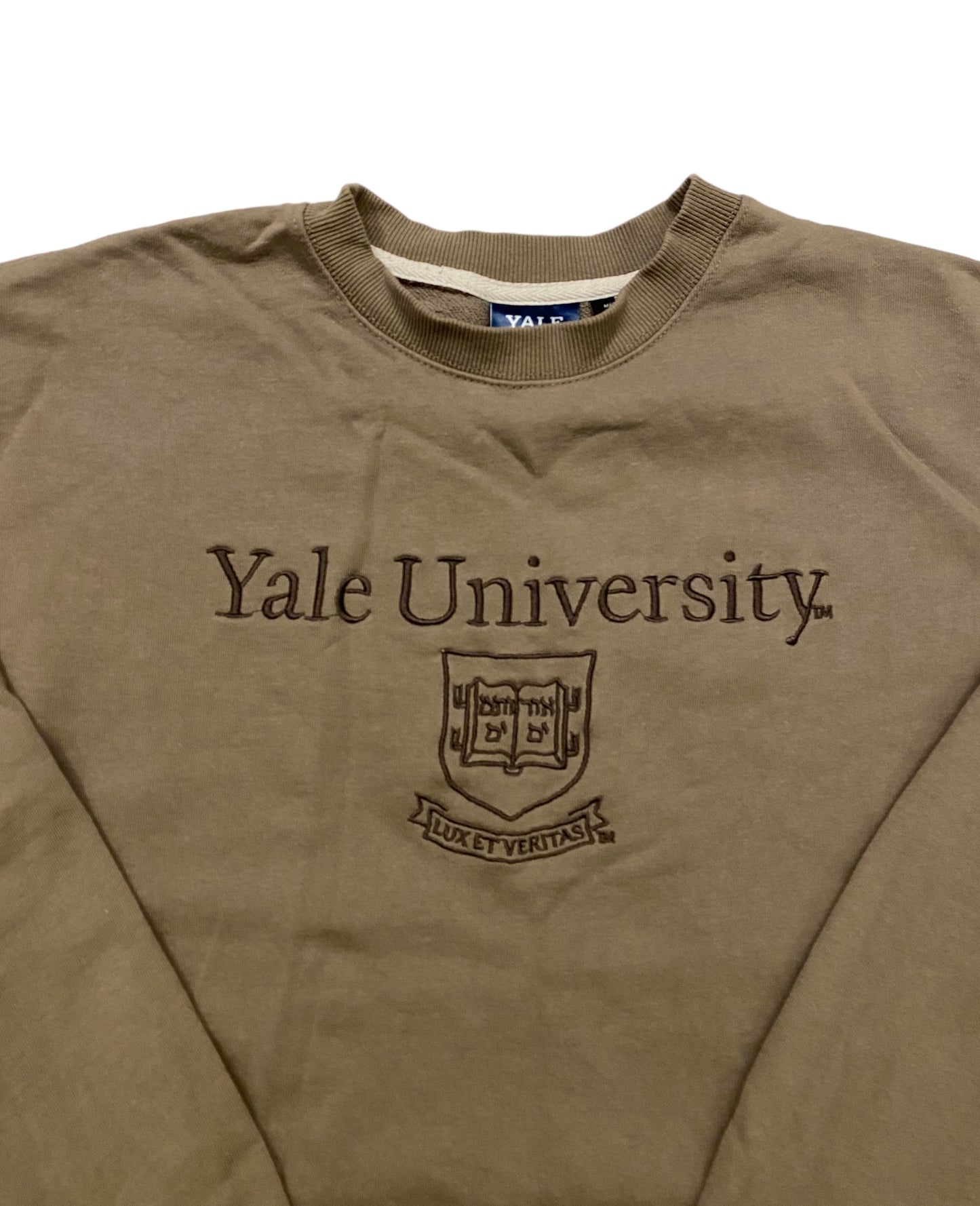 Yale university recycled crewneck