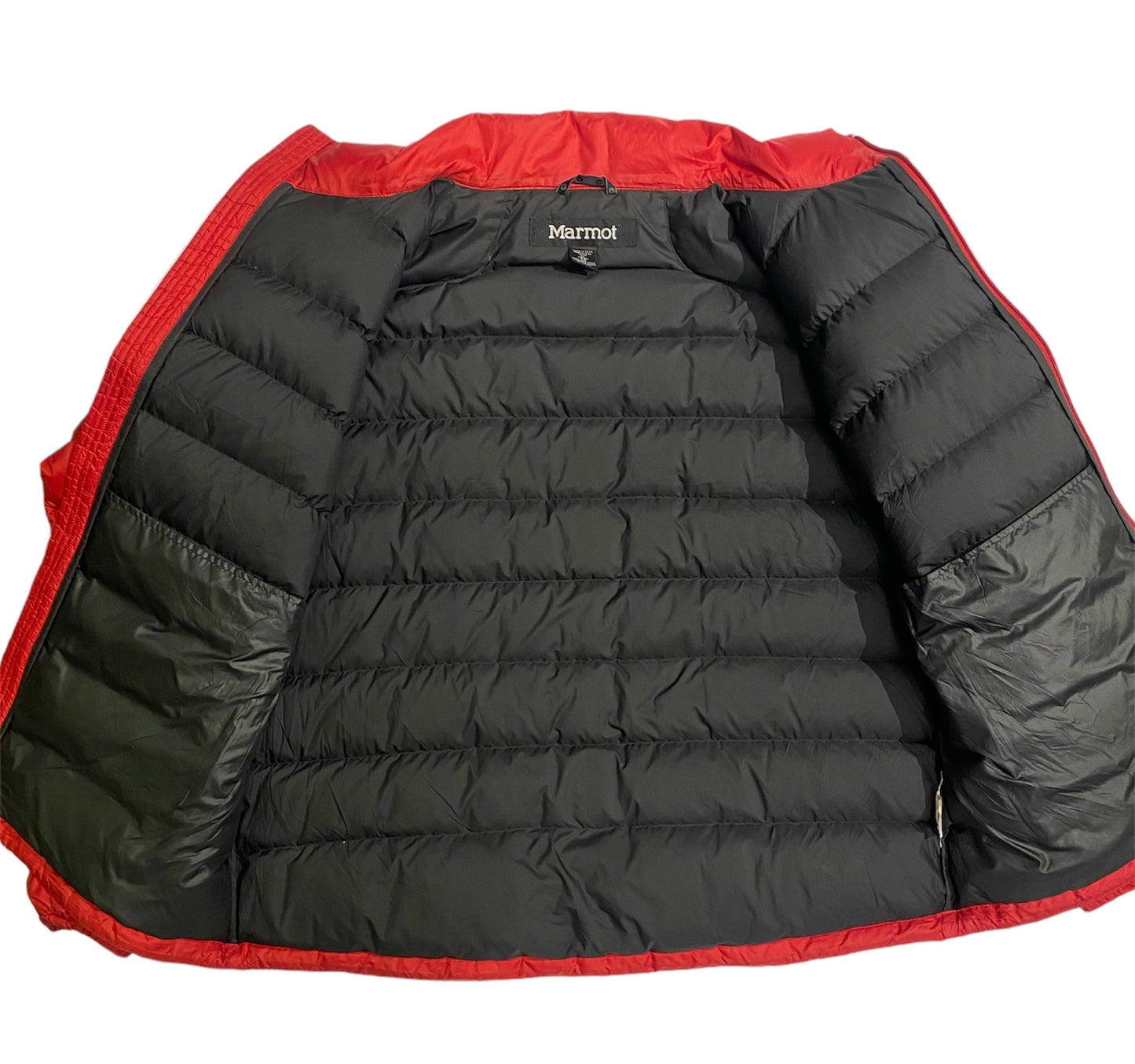 Marmot down puffer jacket