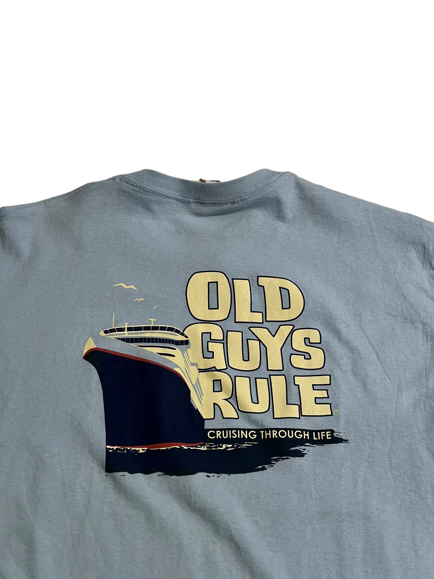 Old guys rule graphic tee