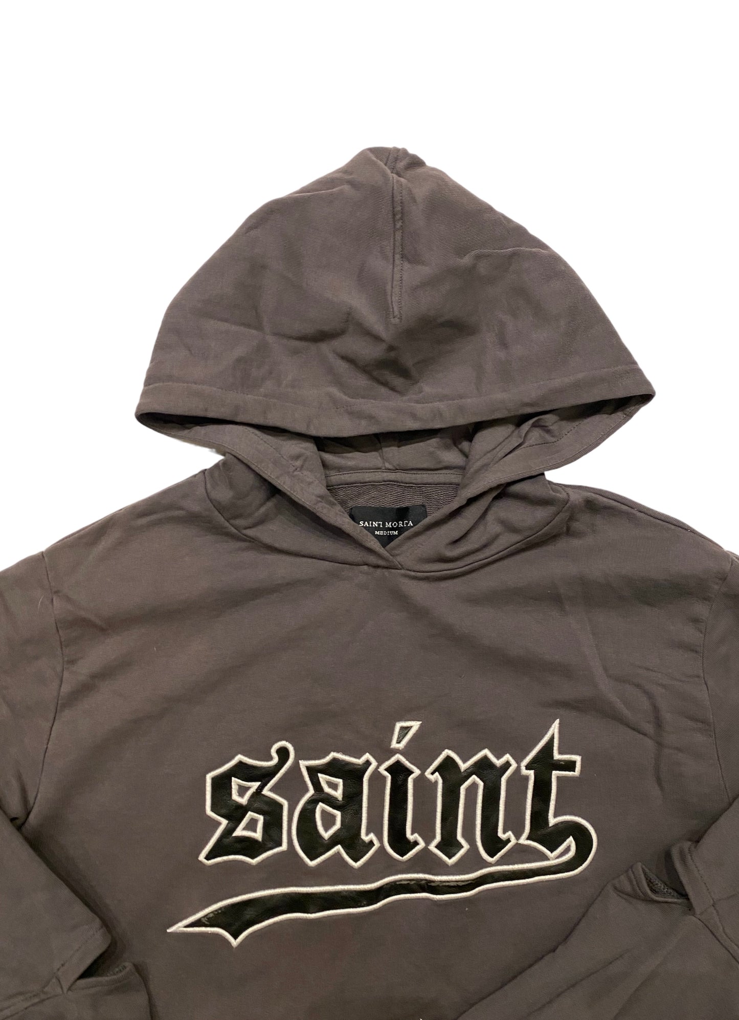 Saint morta distressed hoodie