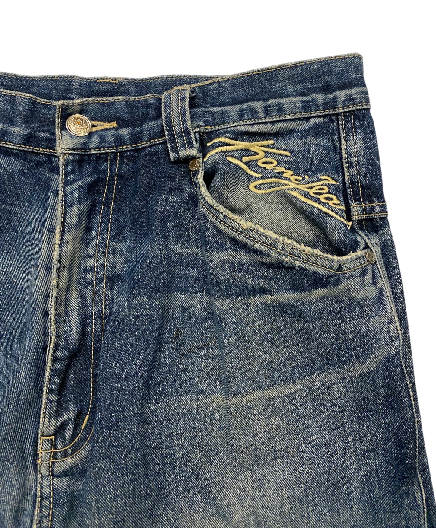 Kani vintage embroidered jeans