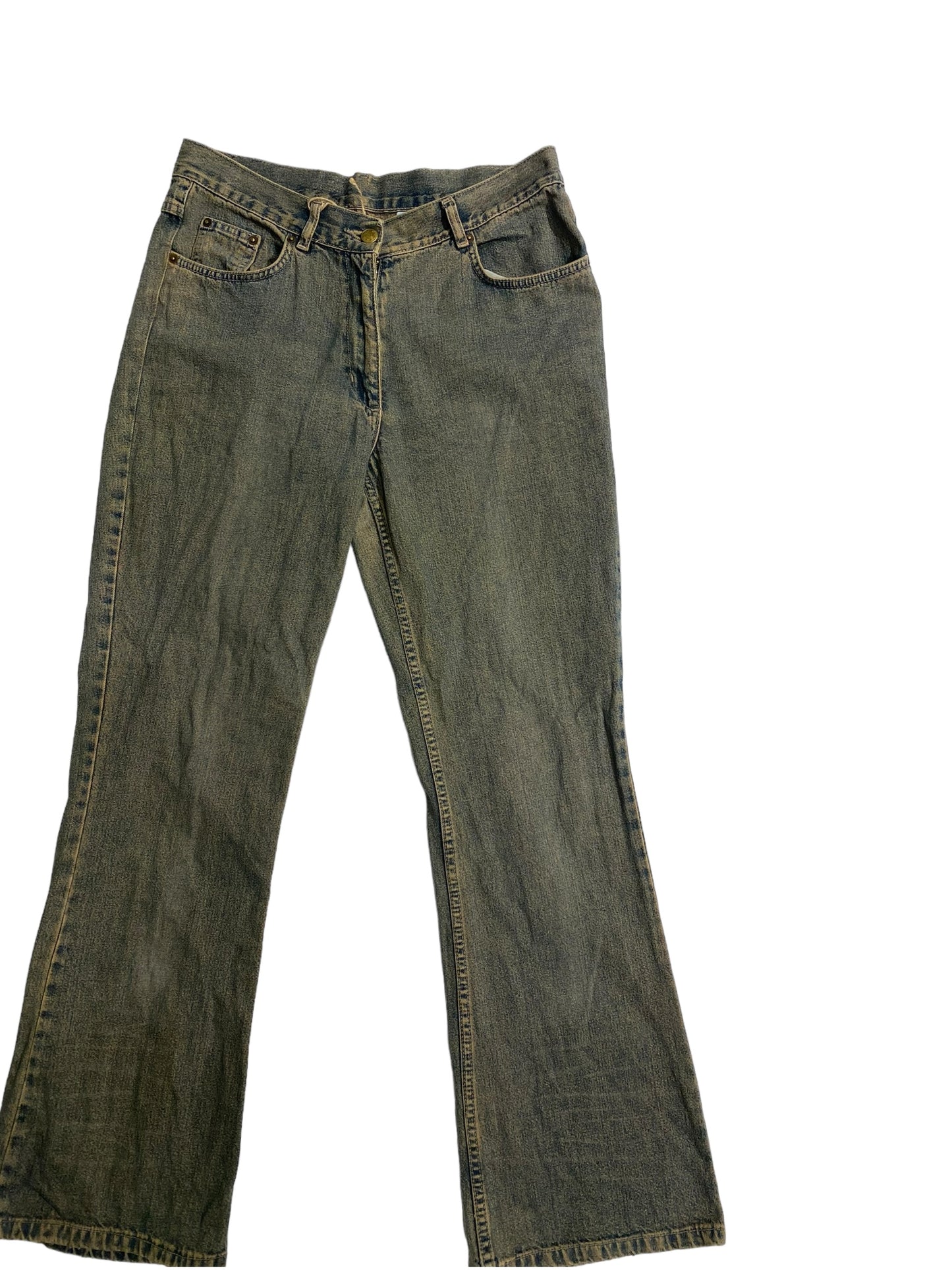 Vintage washed denim jeans