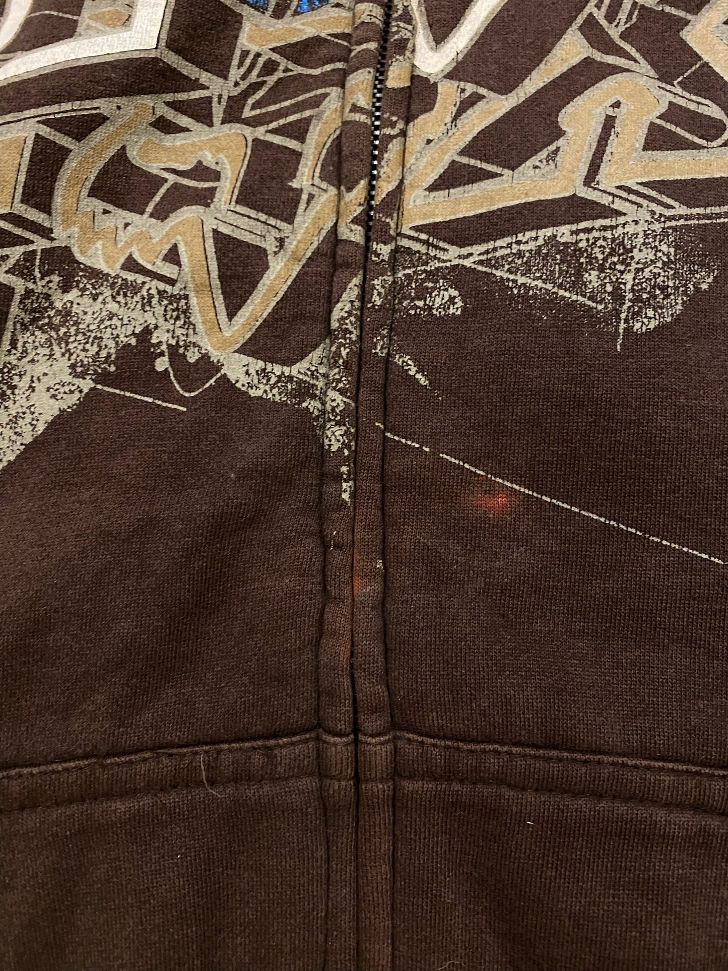 Sasquatch Hoody Y2K zip-up