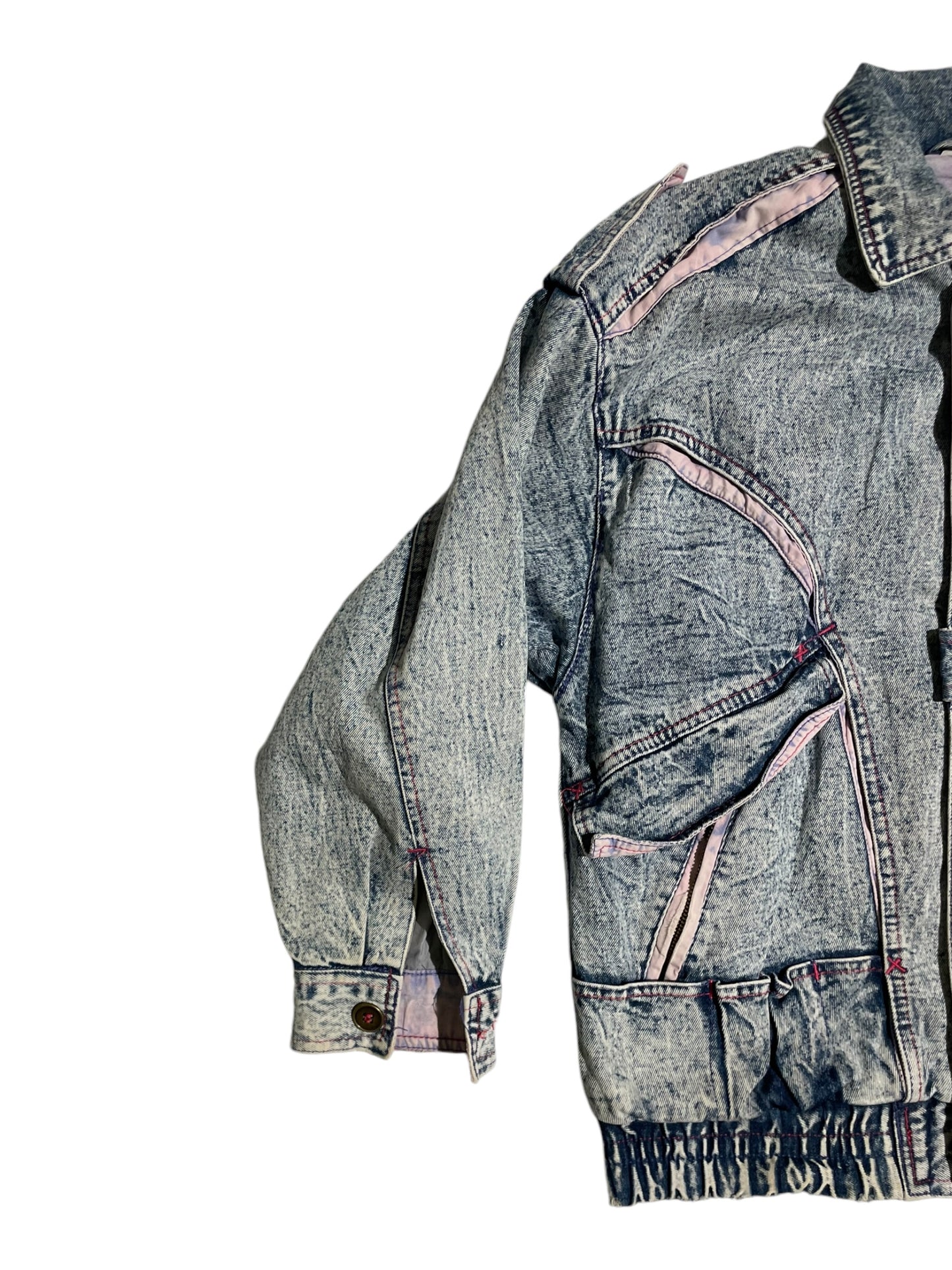 Reworked denim jacket