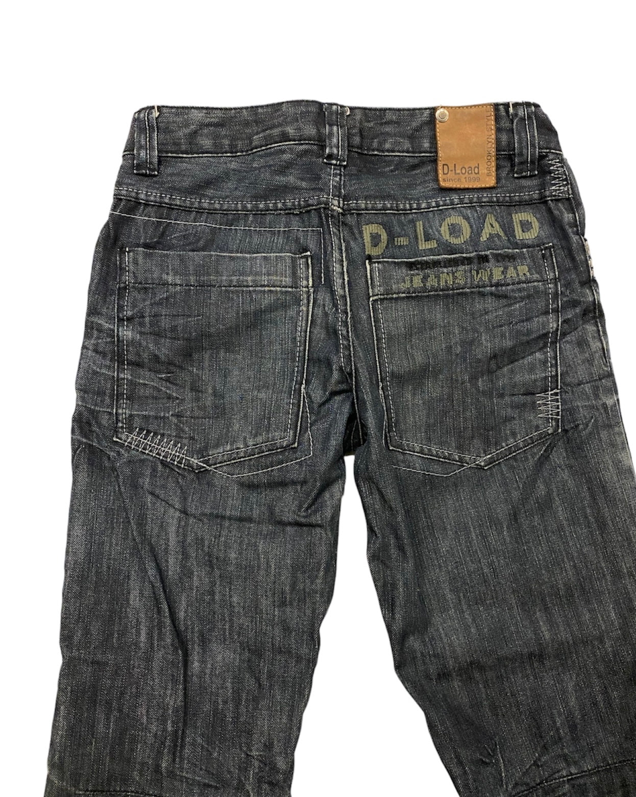 D-Load embroidered jeans