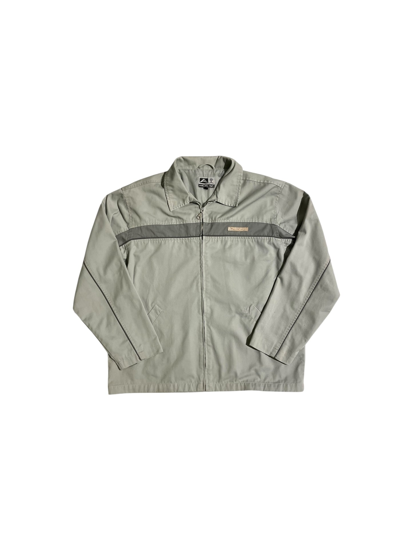 Silver authentic style workwear jacket